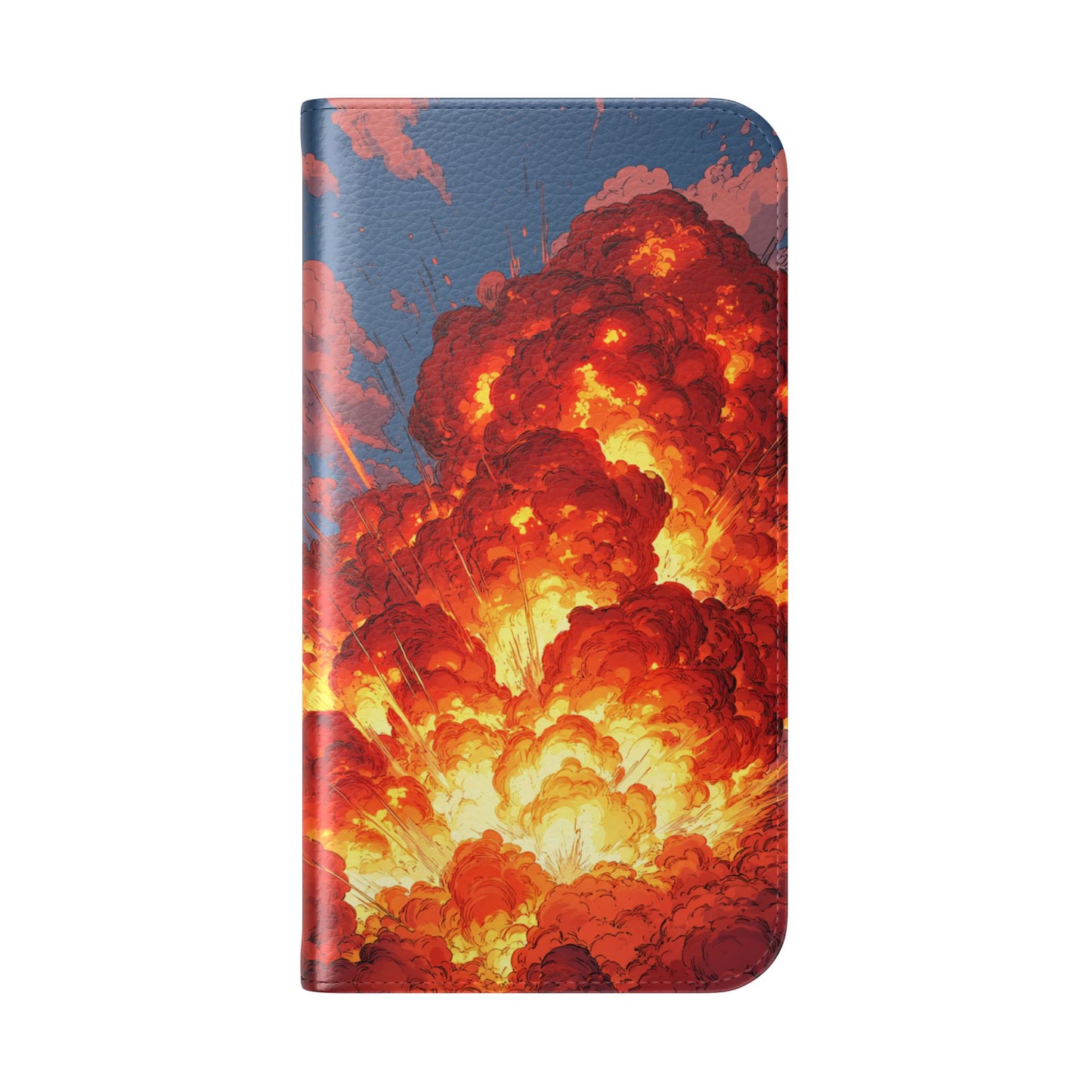 Comic Explosion - Wallet Flip Case