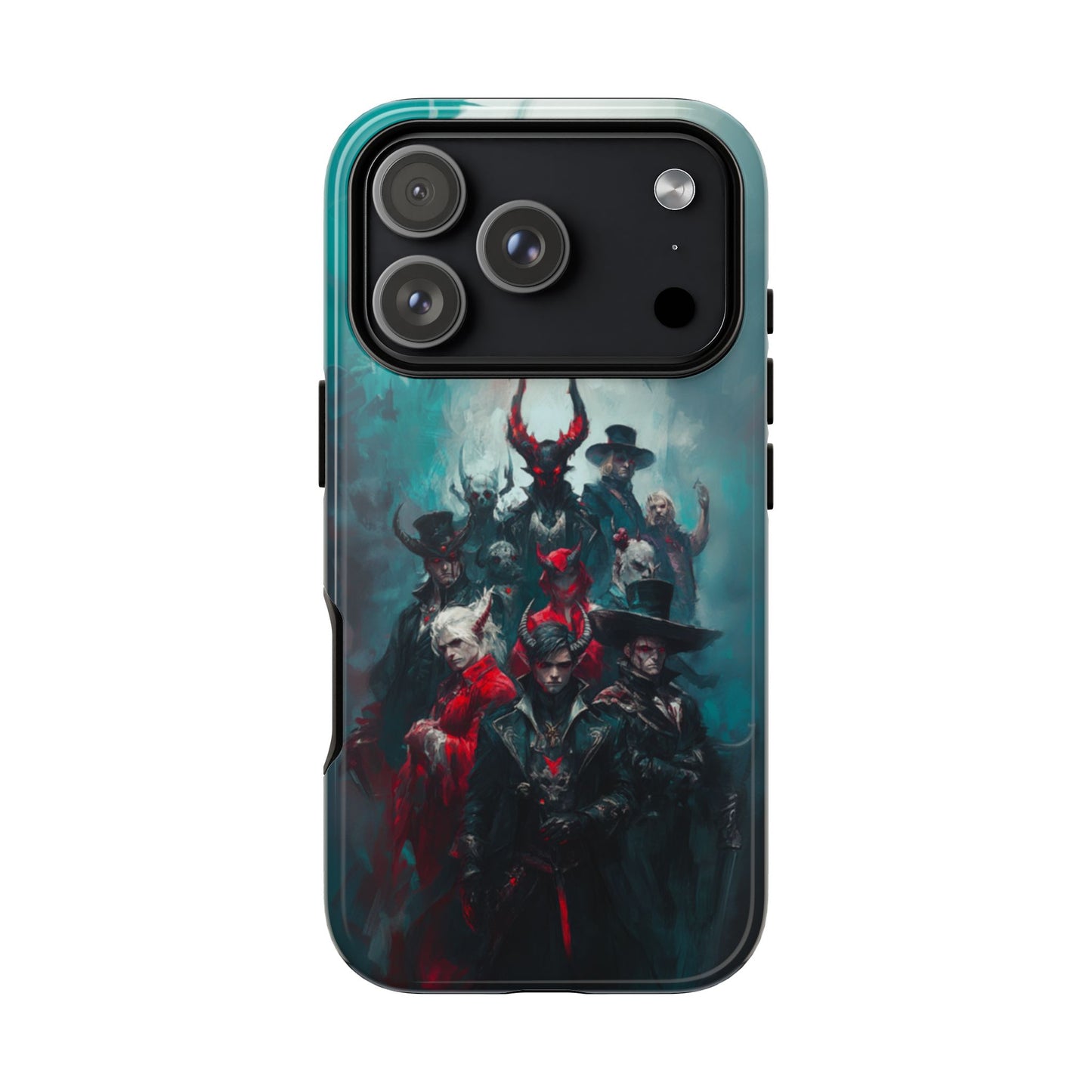 Dark Fantasy Demon Hunters - Tough iPhone Case