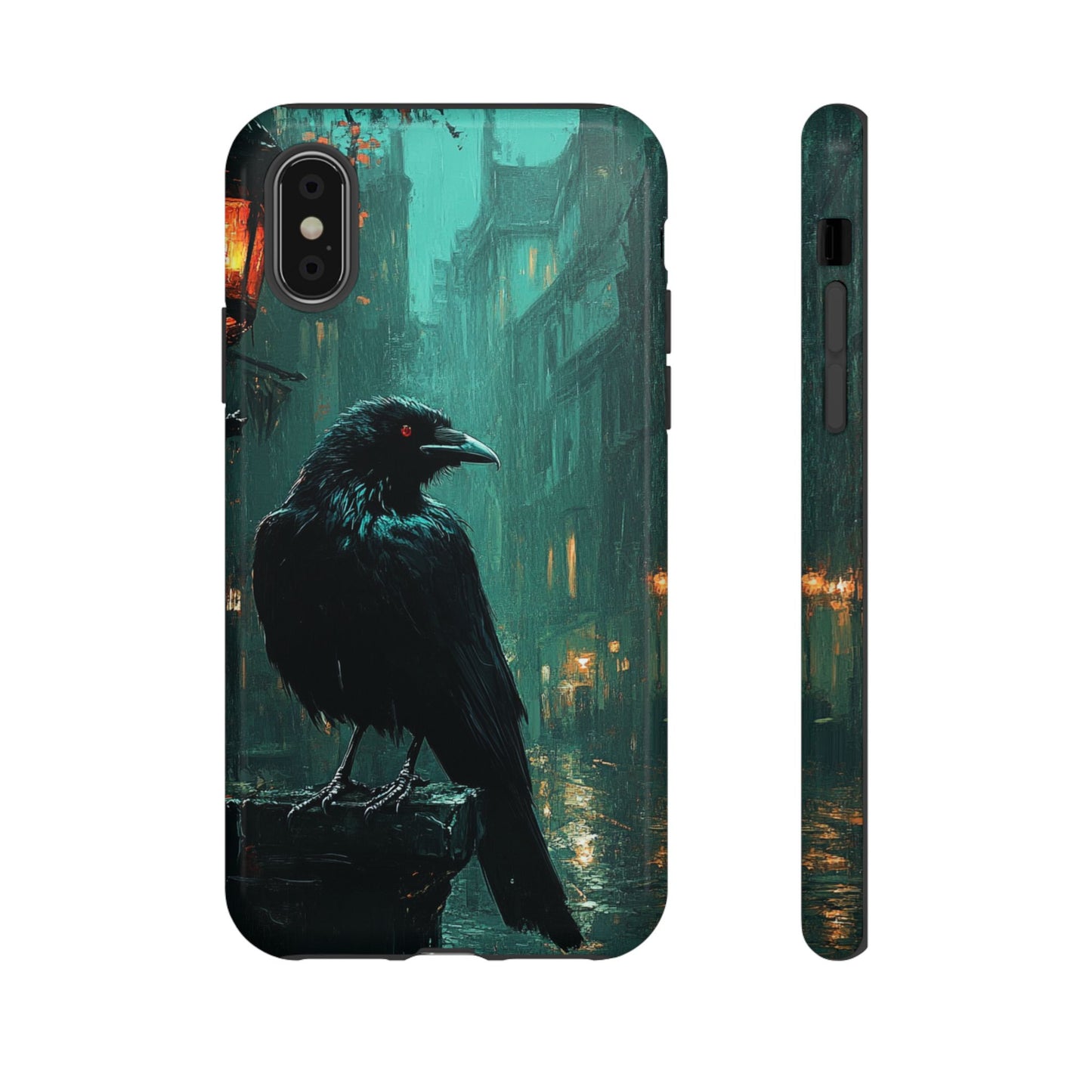 Victorian Raven - Tough iPhone Case