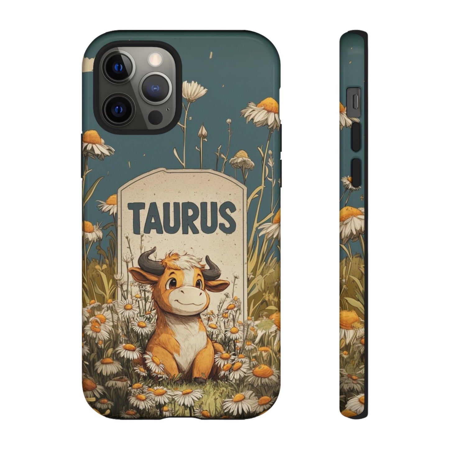 Taurus Cute Calf - Tough iPhone Case
