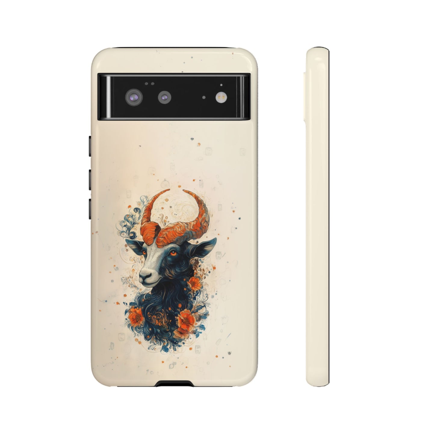Capricorn Celestial Goat - Tough Google Pixel Case