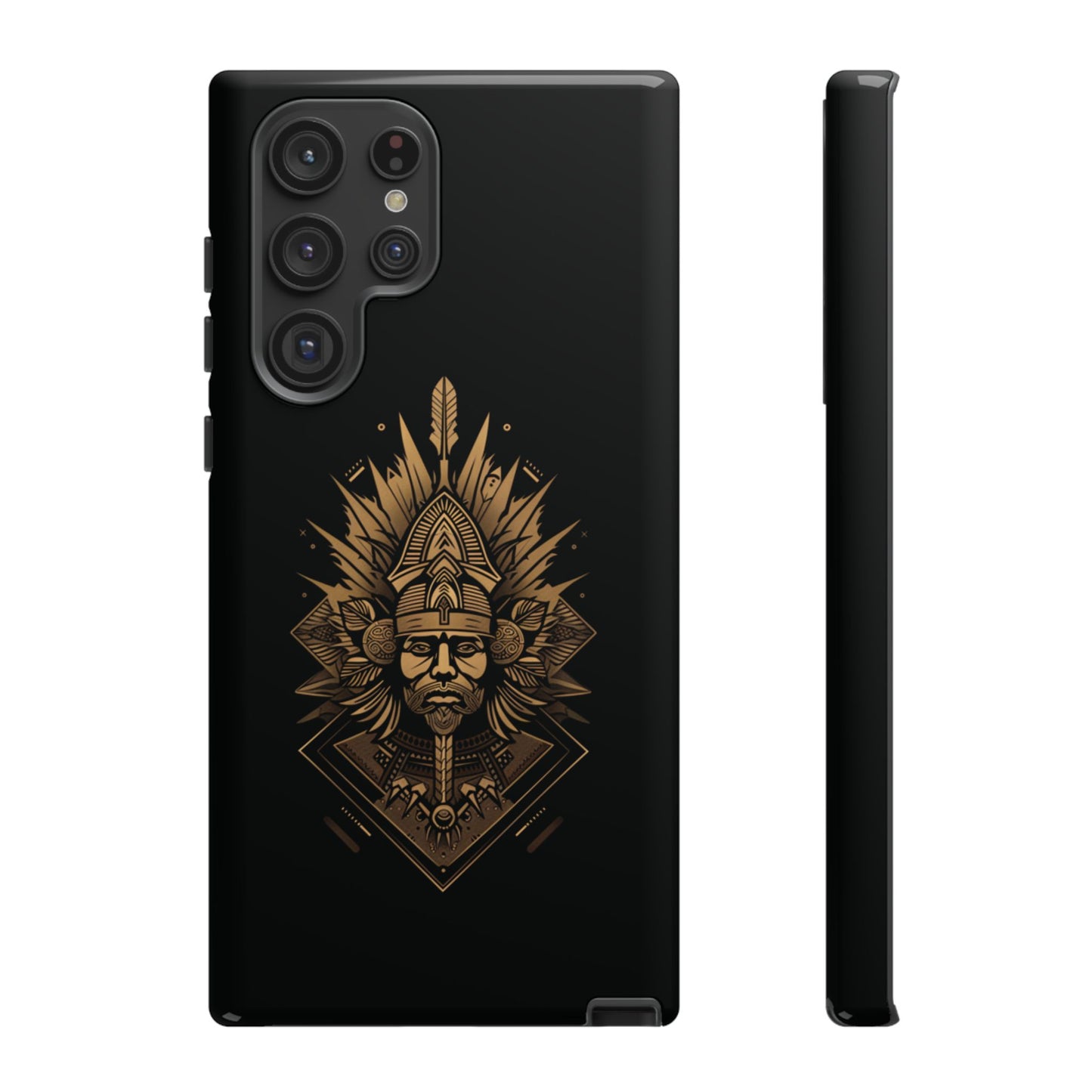 Golden Warrior Guardian - iPhone, Google Pixel, Samsung Galaxy