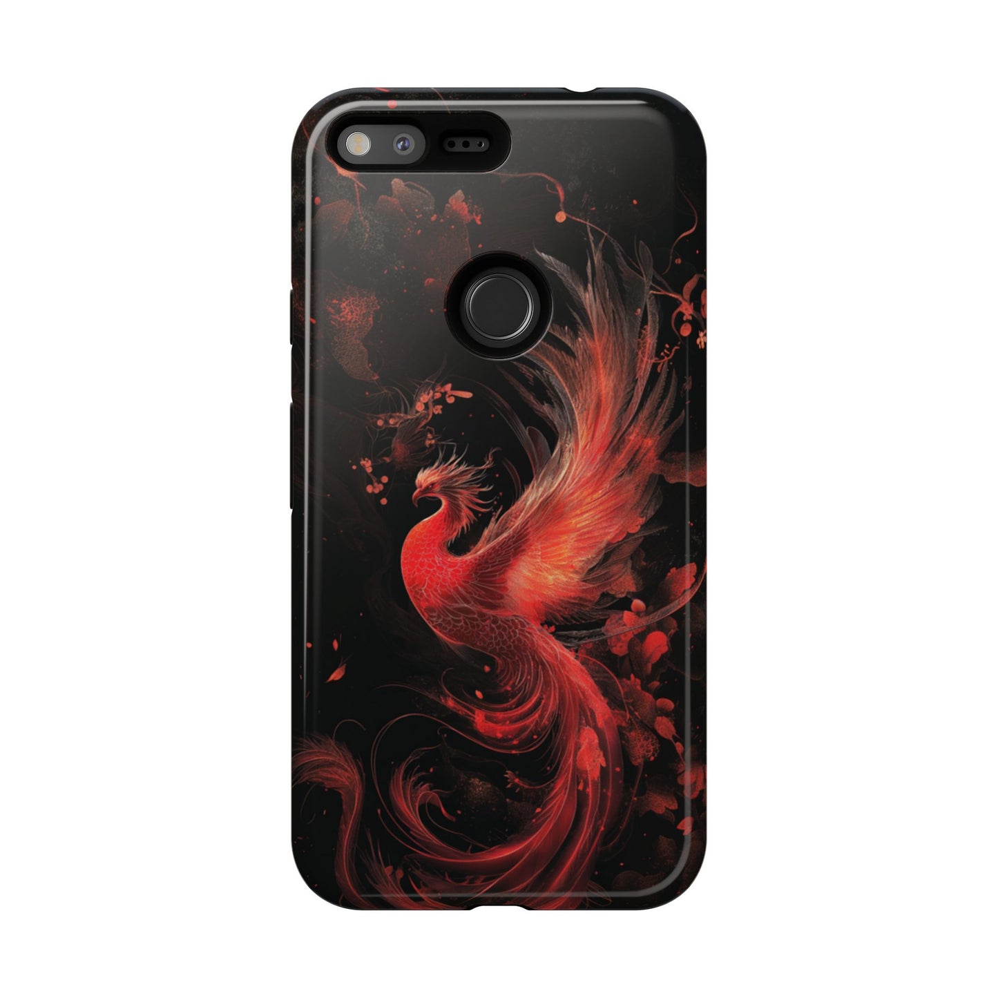 Crimson Phoenix - Tough Google Pixel Case