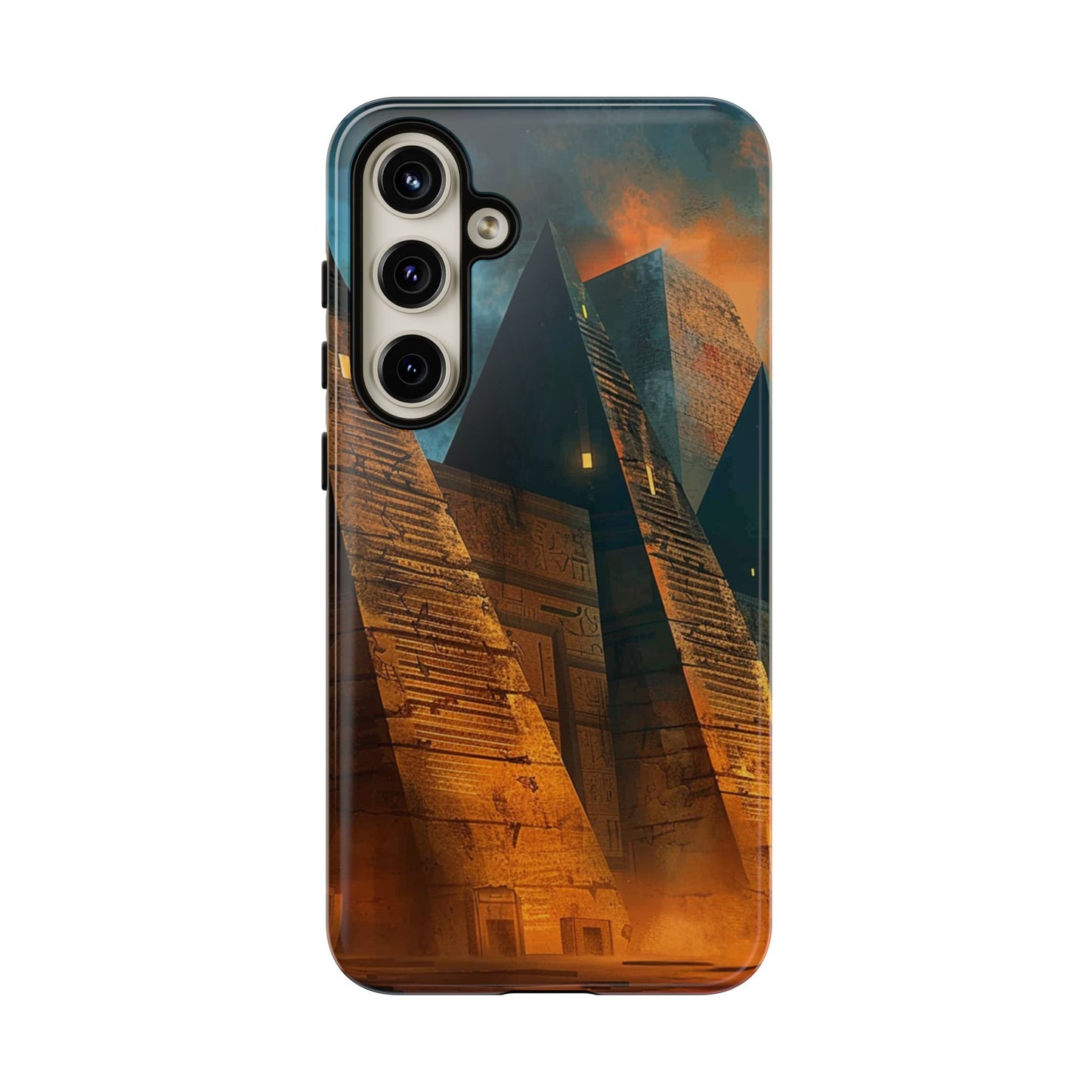 Ancient Egyptian Pyramids Sunset - Tough Samsung Galaxy Case