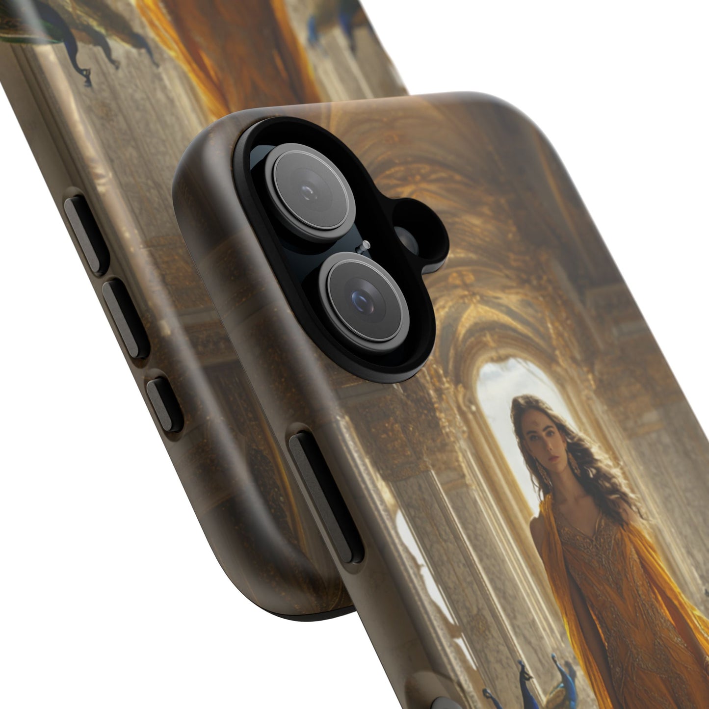 Hera Golden Palace Peacock Goddess - Tough iPhone Case