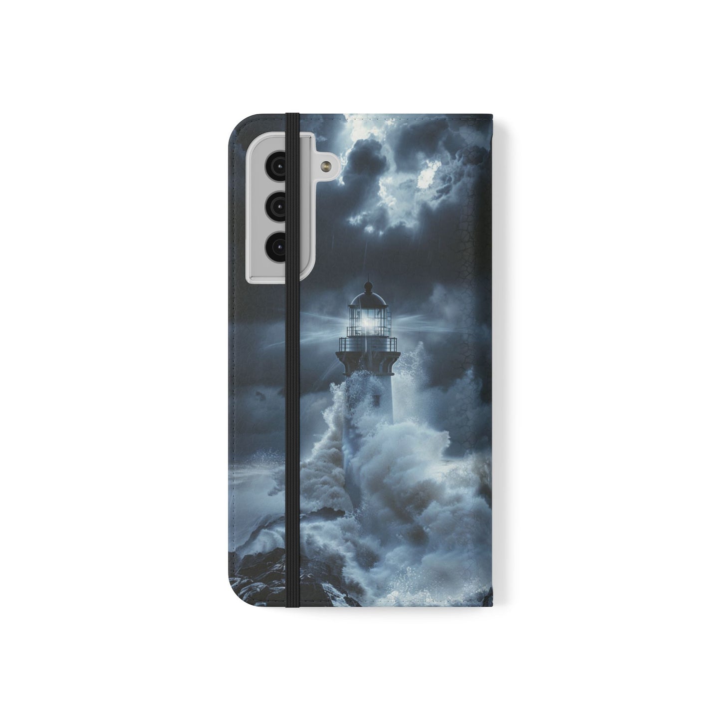 Stormbound Lighthouse - Wallet Flip Case