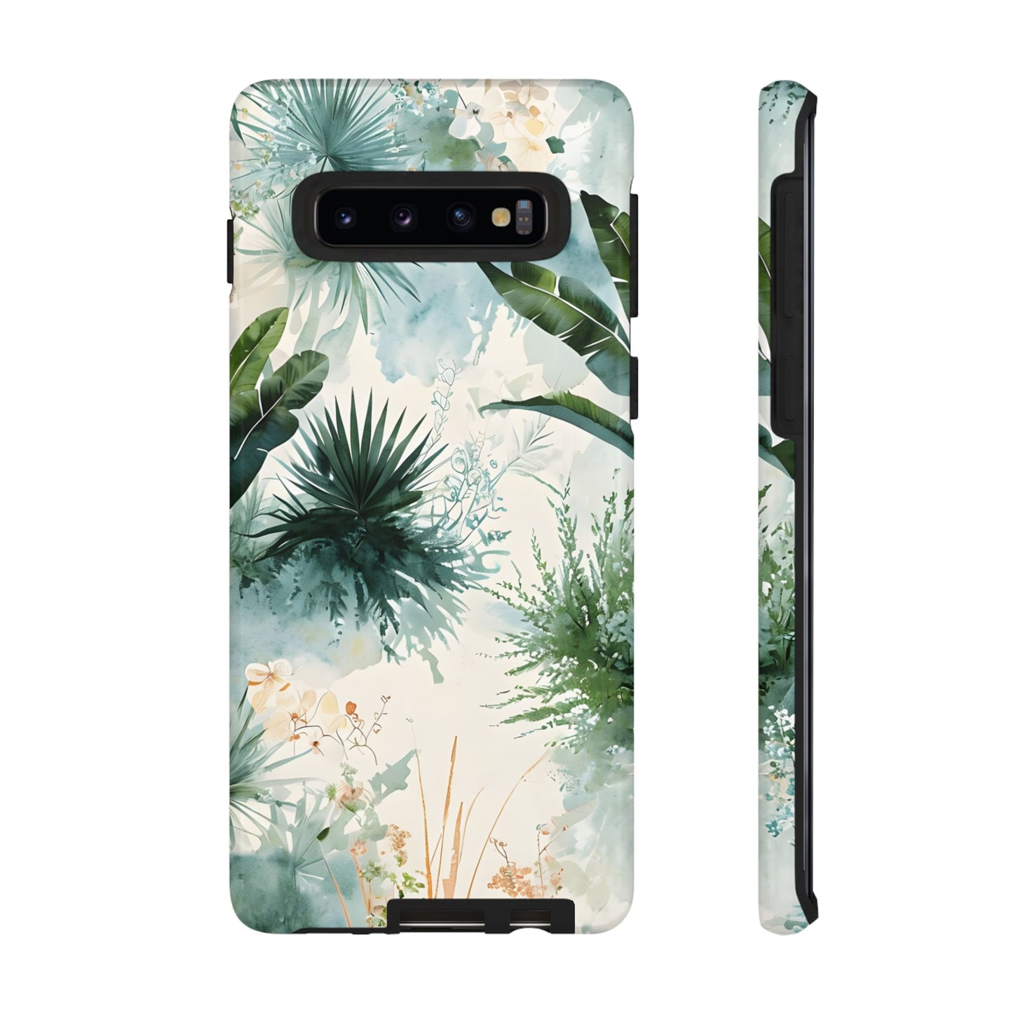 Tropical Botanical Watercolor - Tough Samsung Galaxy Case