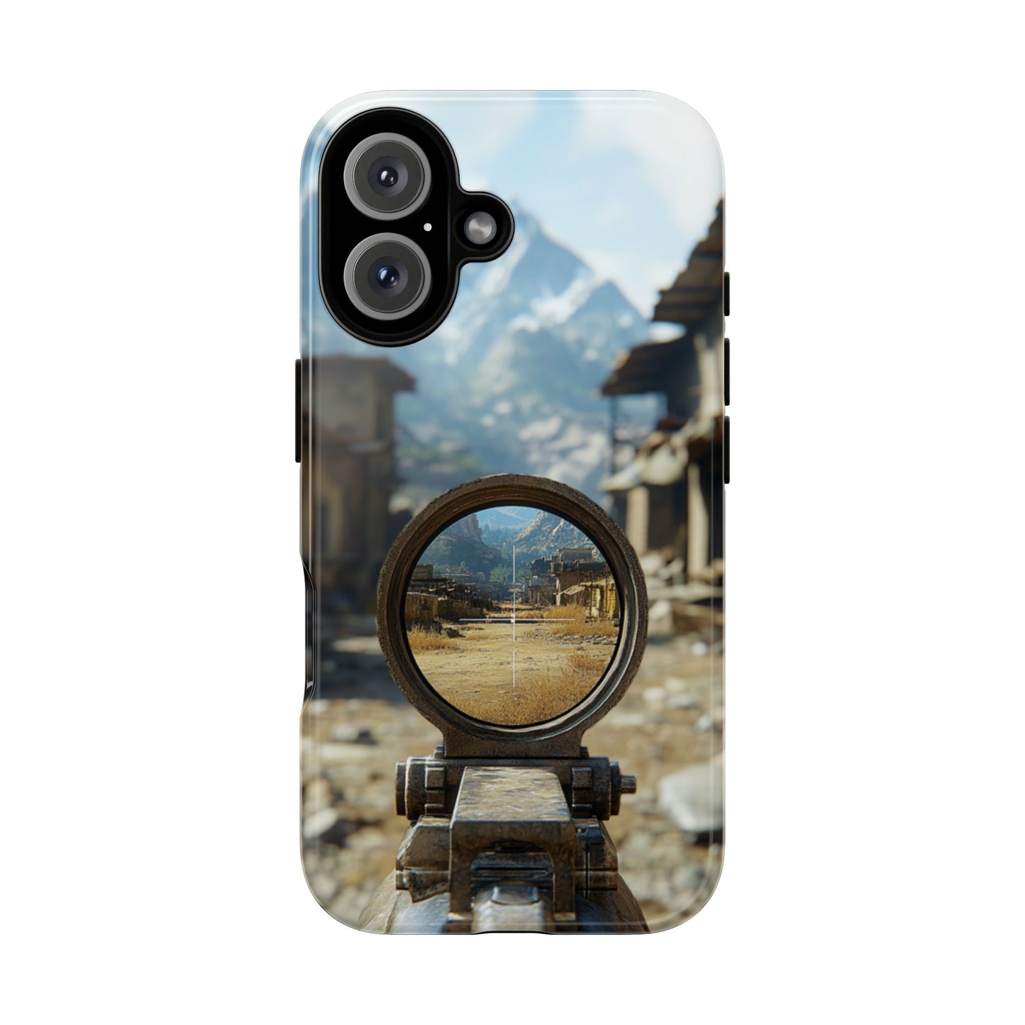Desert Sniper Focus - Tough iPhone Case