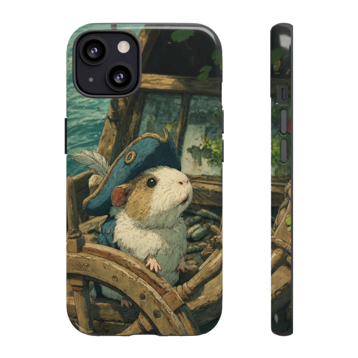 Pirate Captain Guinea Pig - Tough iPhone Case