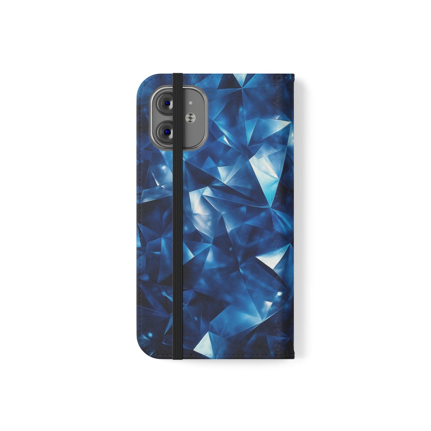 Sapphire Crystal Shards - Wallet Flip Case