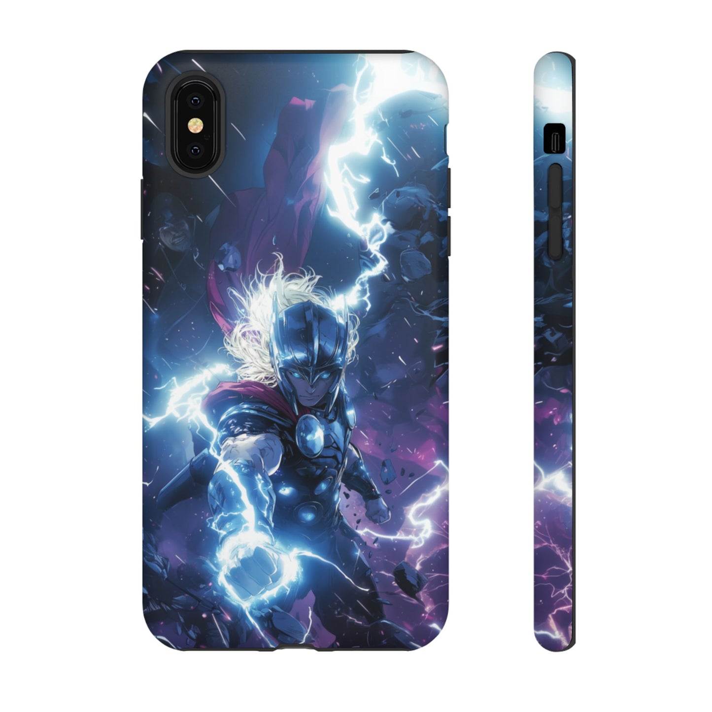 Lightning Fury: Thor Anime Action Phone Case - iPhone, Google Pixel, Samsung