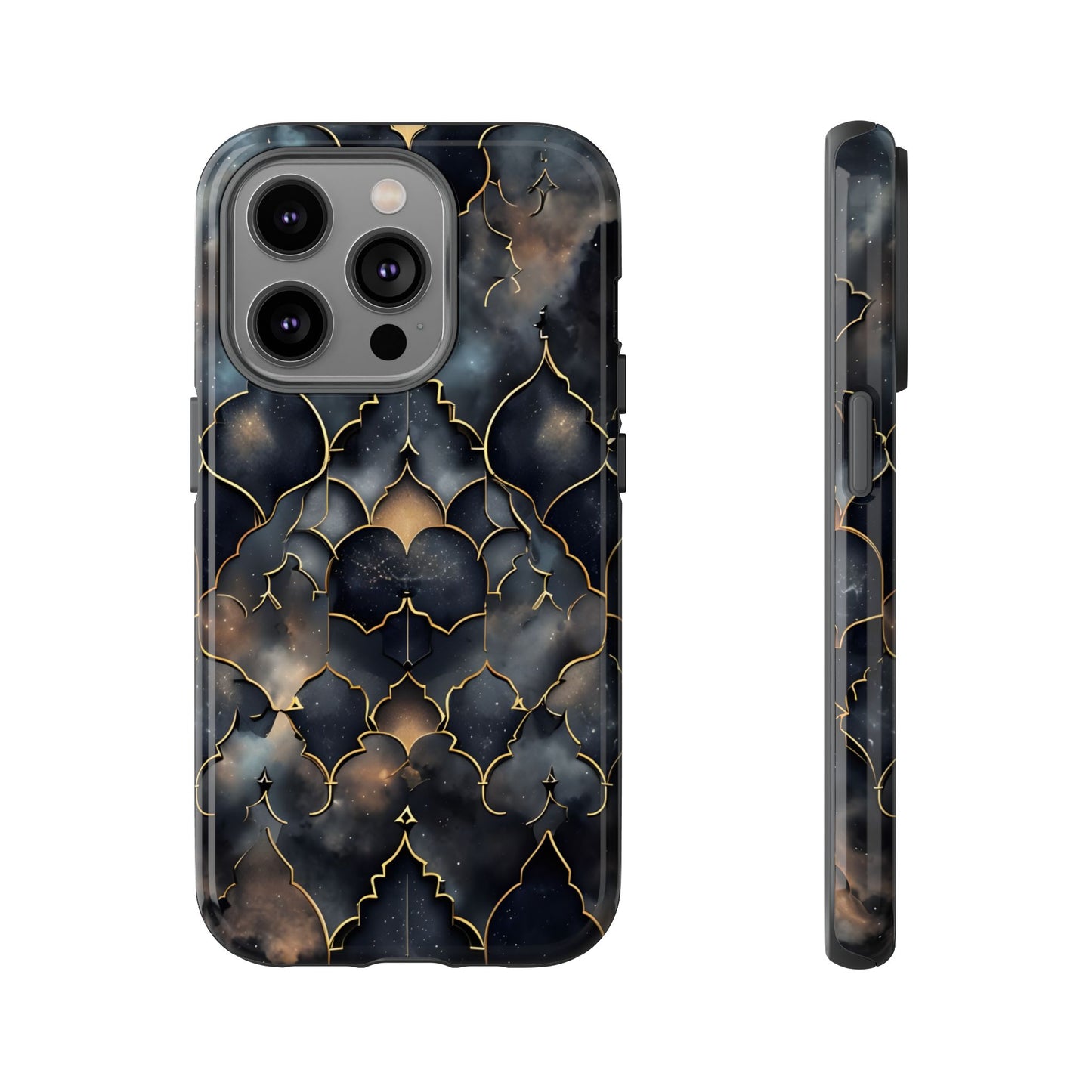 Celestial Mosaic: Cosmic Elegance Phone Case - iPhone, Google Pixel, Samsung Galaxy