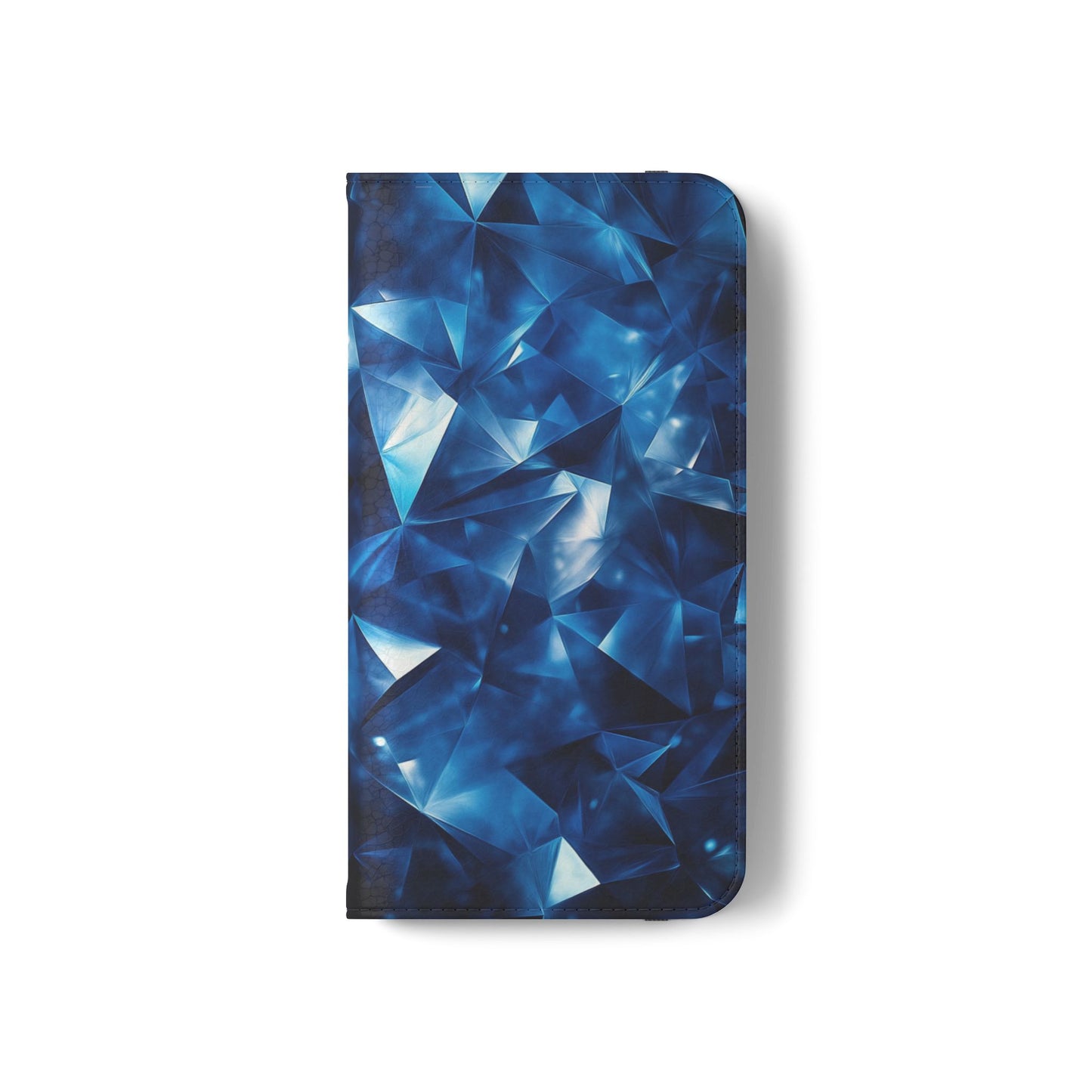 Sapphire Crystal Shards - Wallet Flip Case
