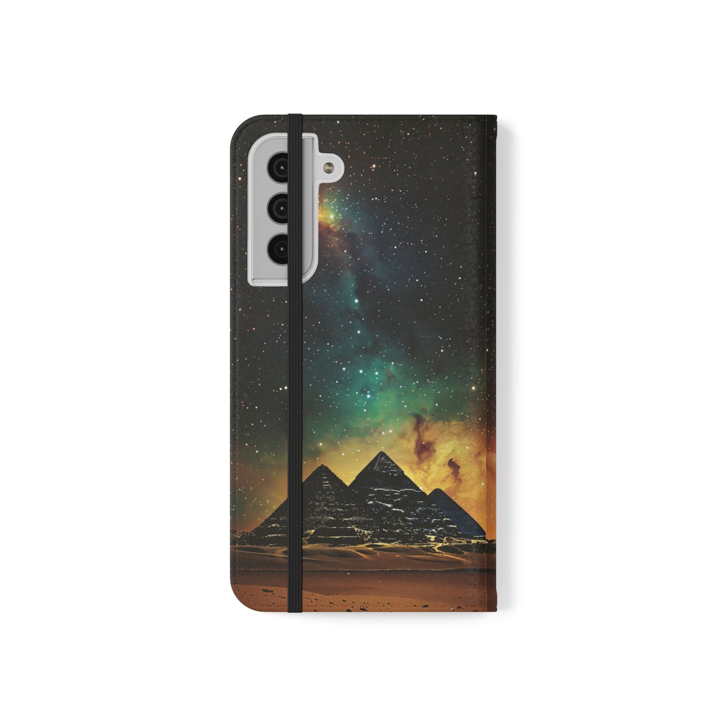 Astral Pyramids - Wallet Flip Case