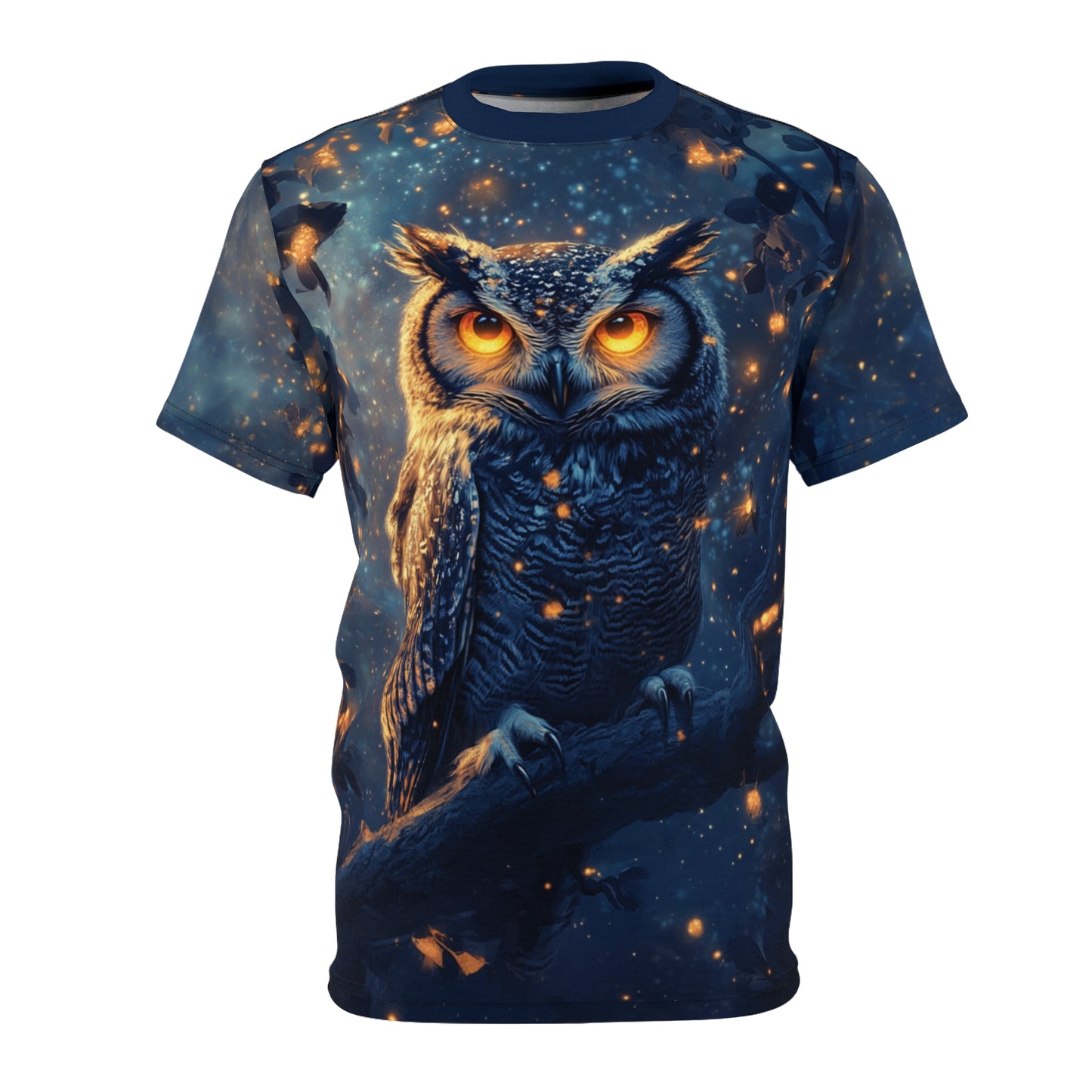 Elegant Owl All-Over Print T-Shirt