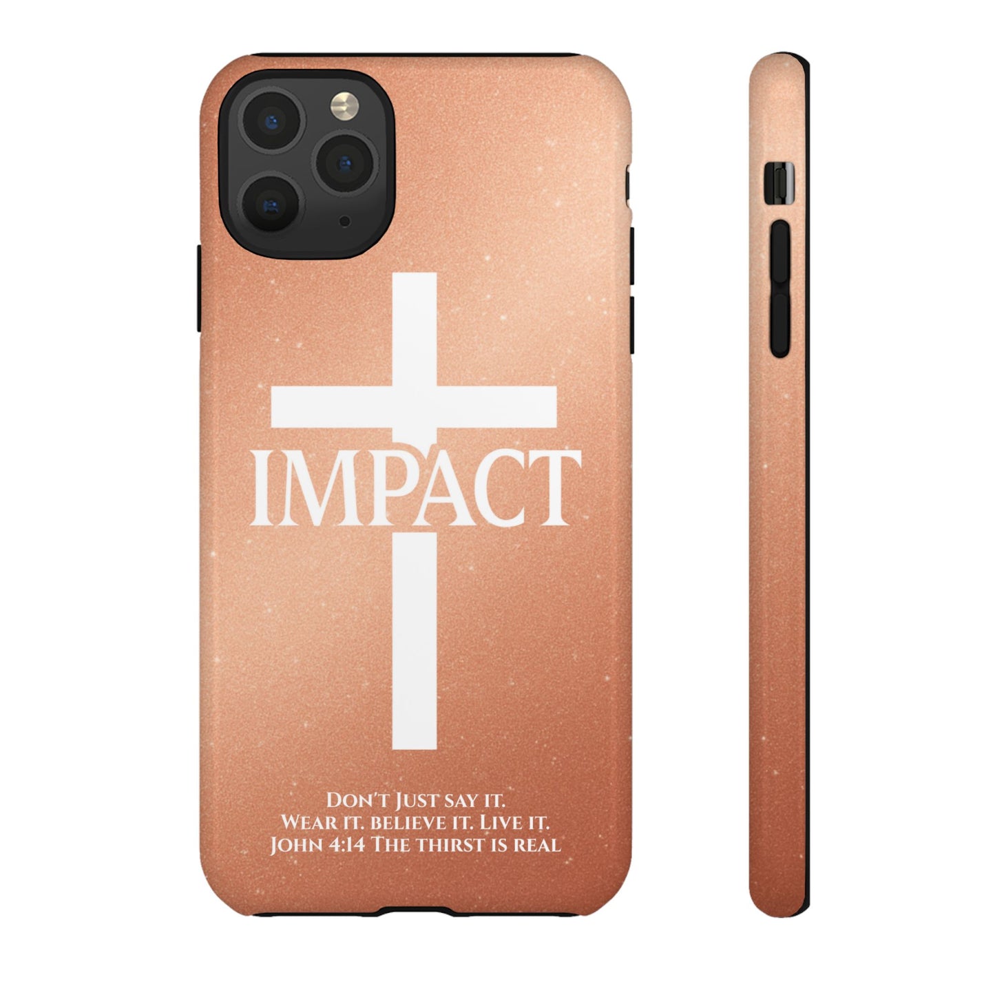 Impace Rose Gold - Tough iPhone Case
