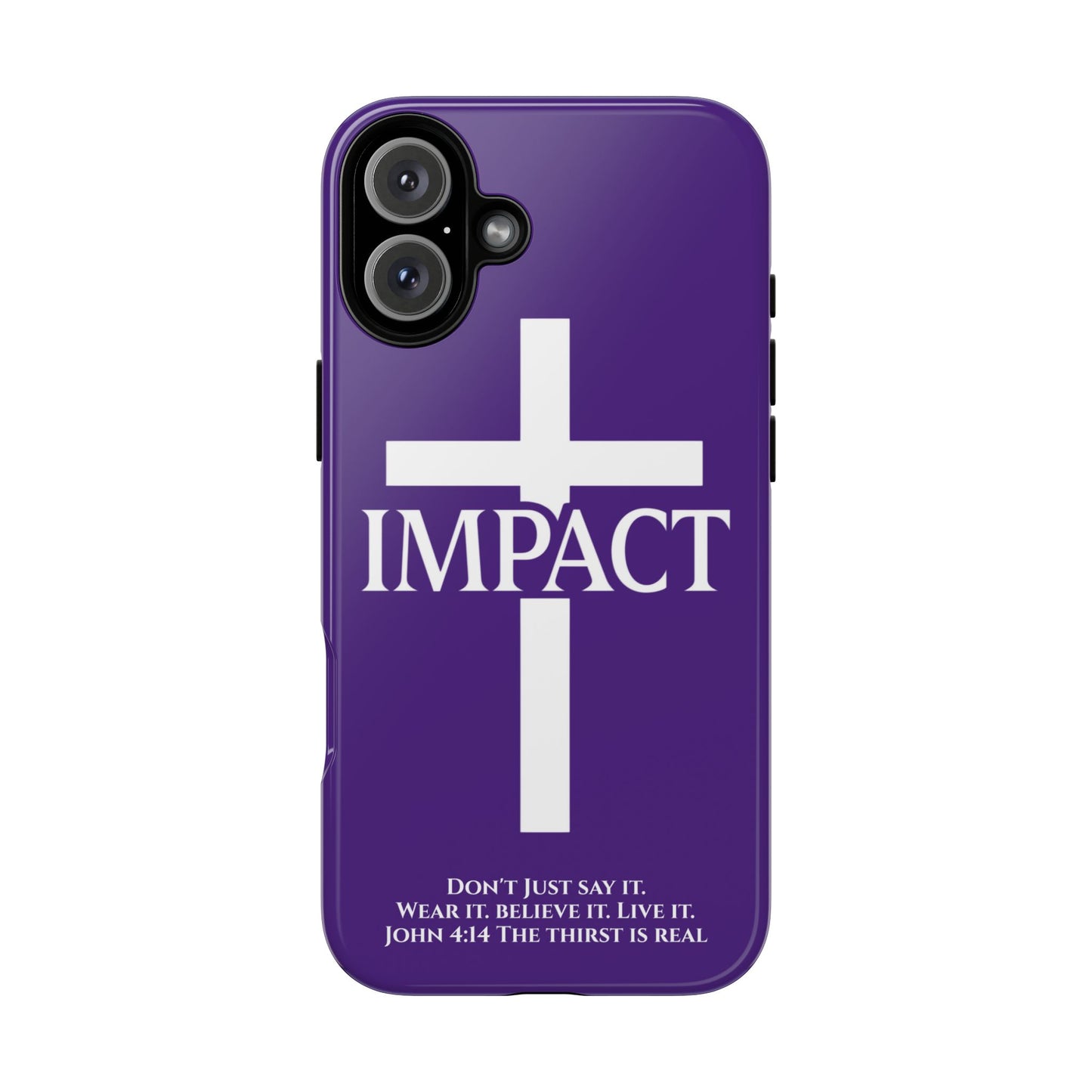 Impact Purple - Tough iPhone Case