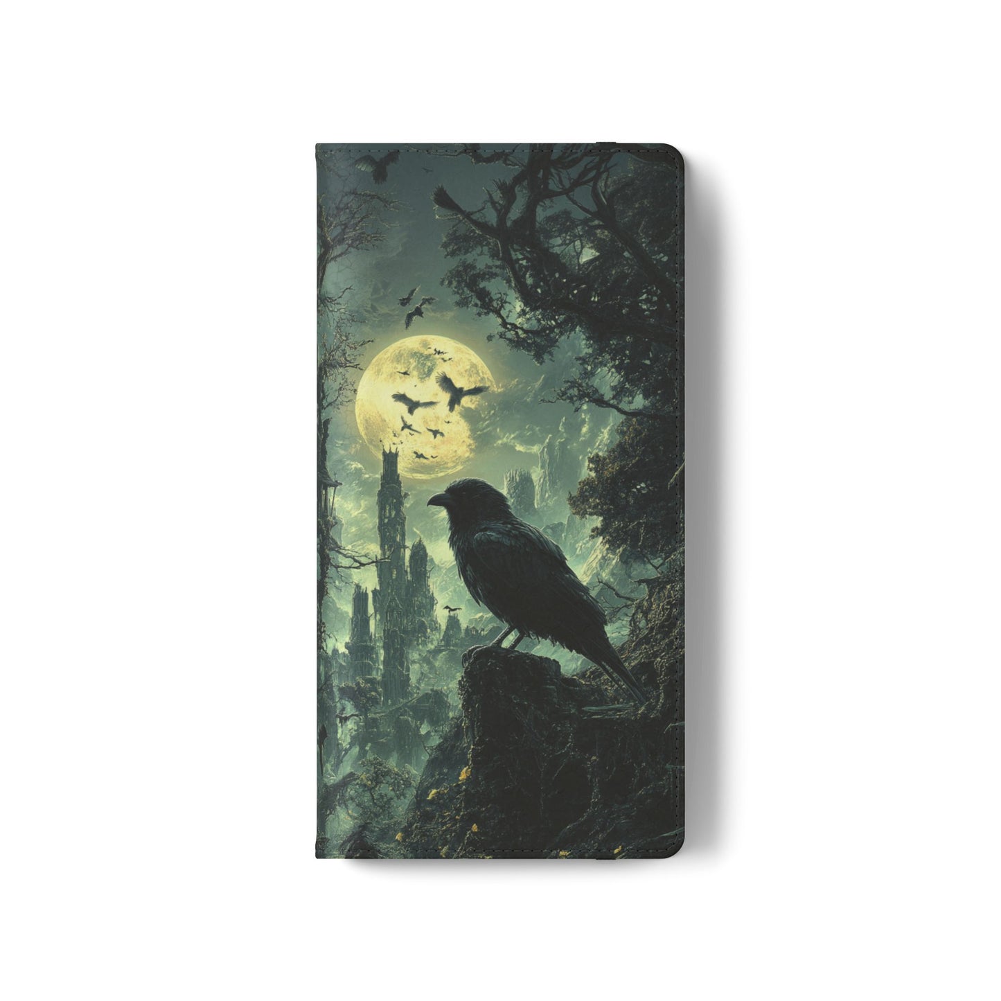 Raven Moon - Wallet Flip Case
