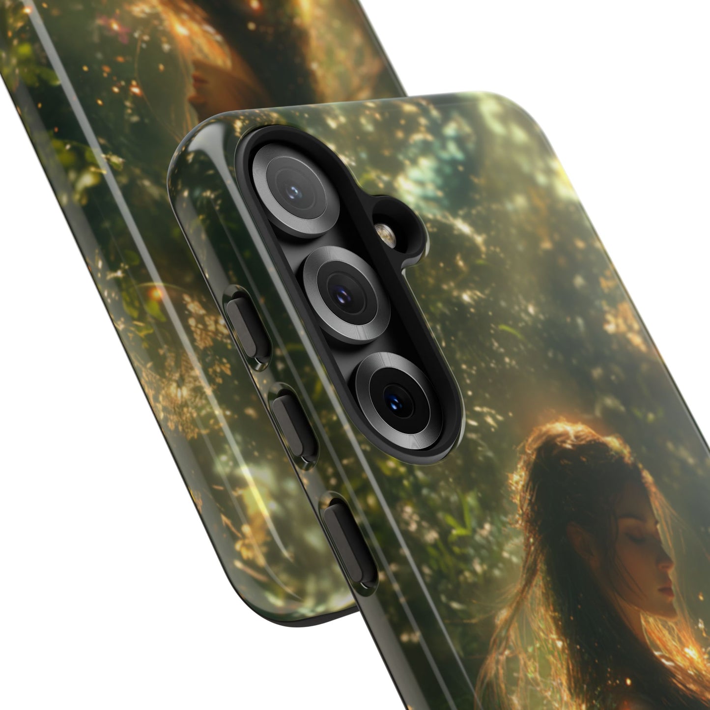 Forest Goddess Golden Light Meadow - Tough Samsung Galaxy Case