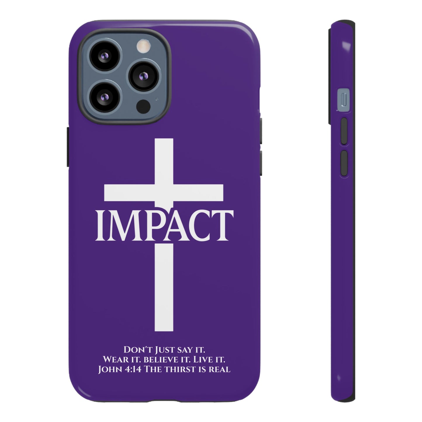 Impact Purple - Tough iPhone Case
