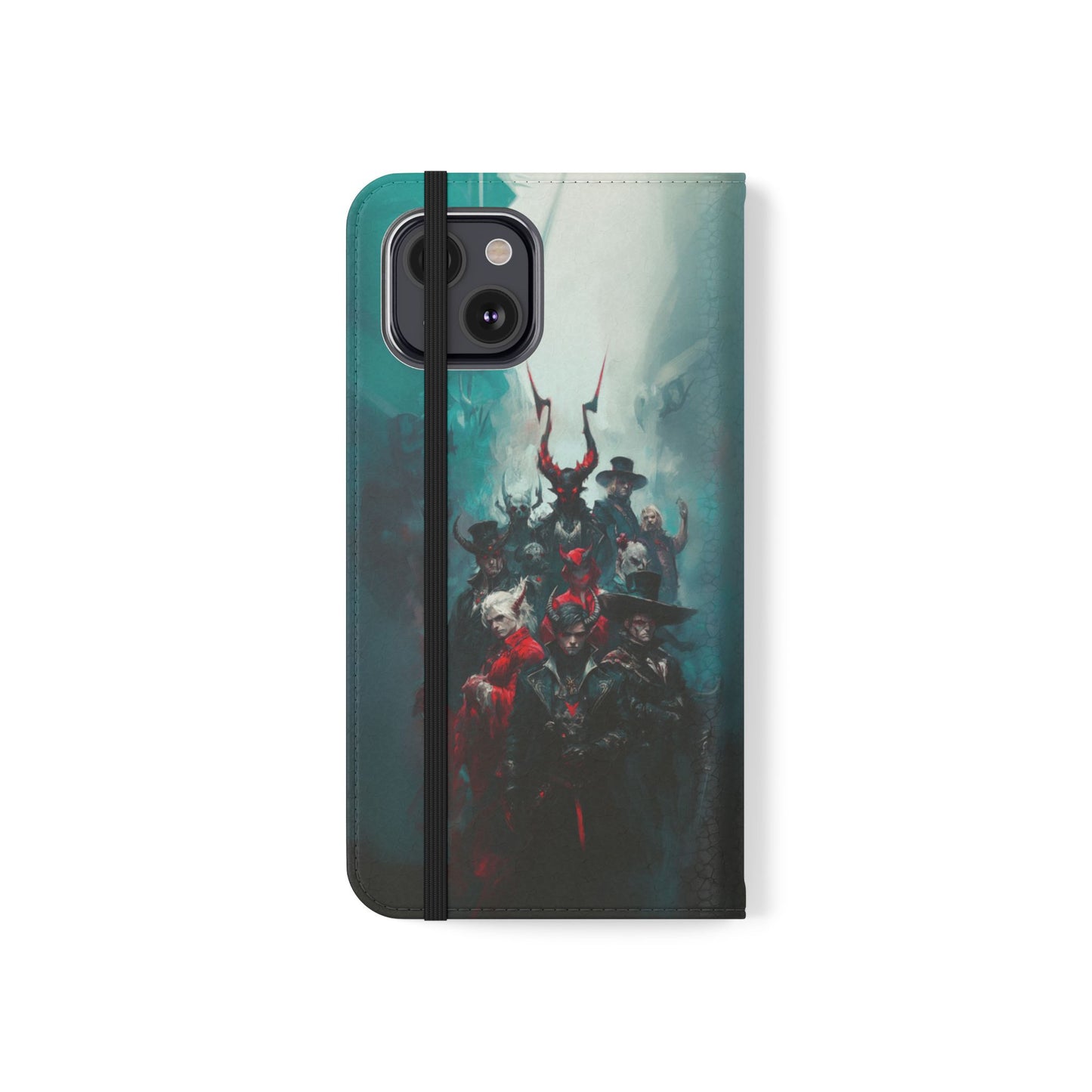 Dark Fantasy Demon Hunters - Wallet Flip Case