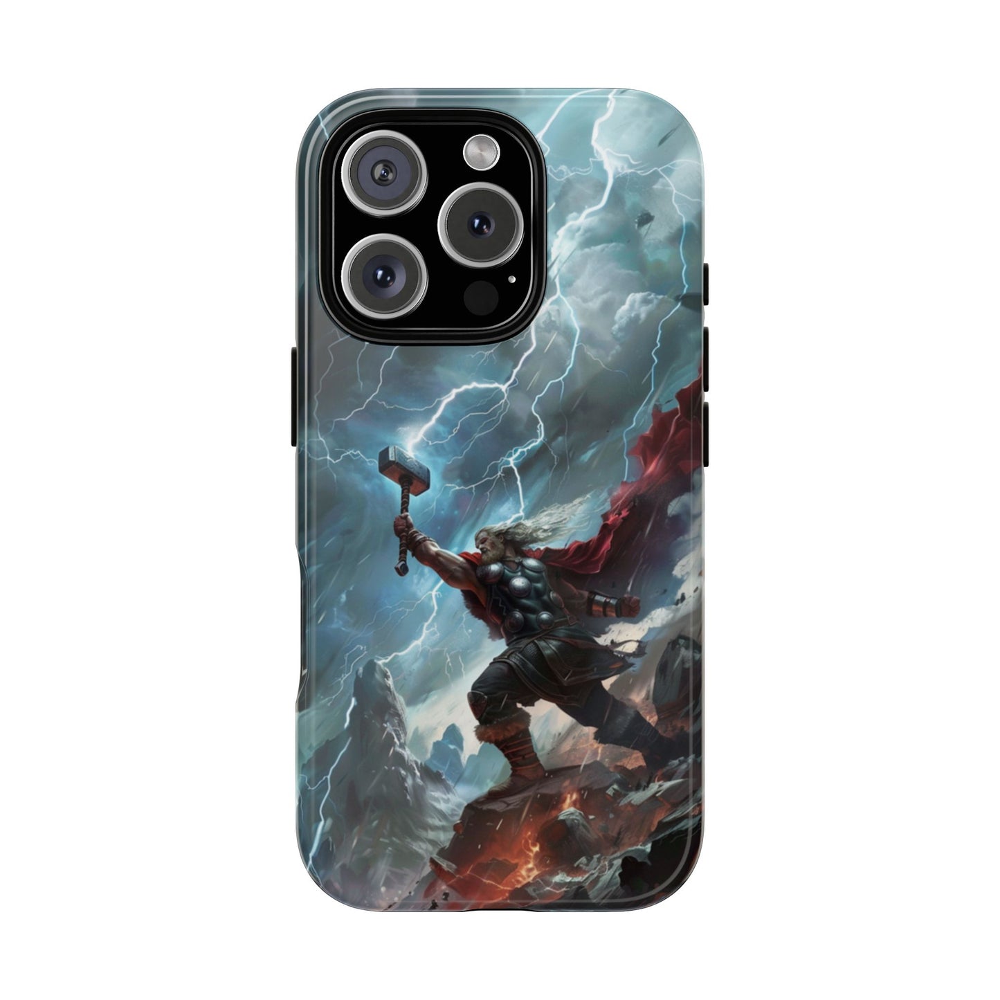 Thor Lightning Storm - Tough iPhone Case