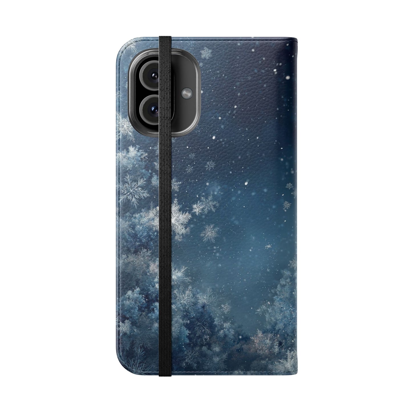 Winter Snowflakes - Wallet Flip Case