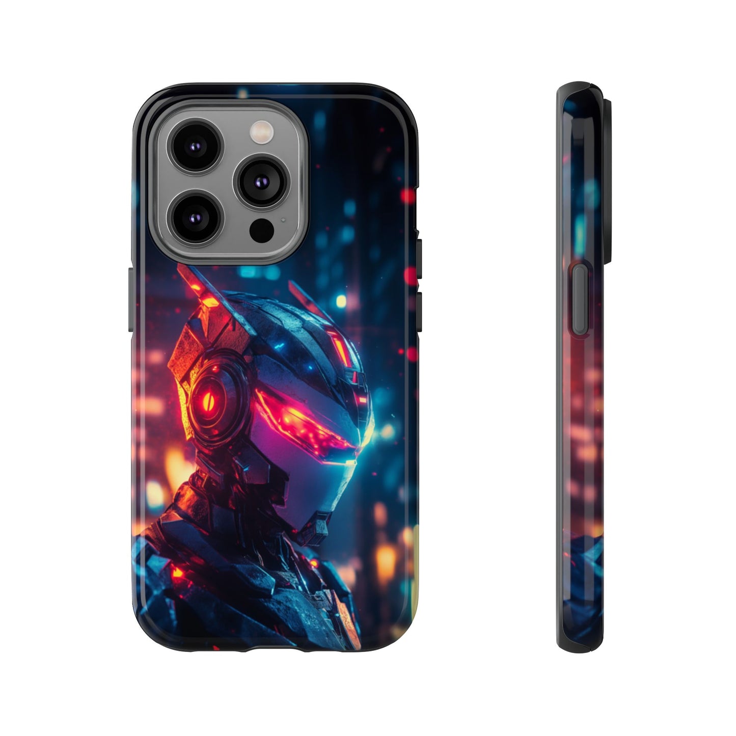 Neon Cyborg - Tough iPhone Case