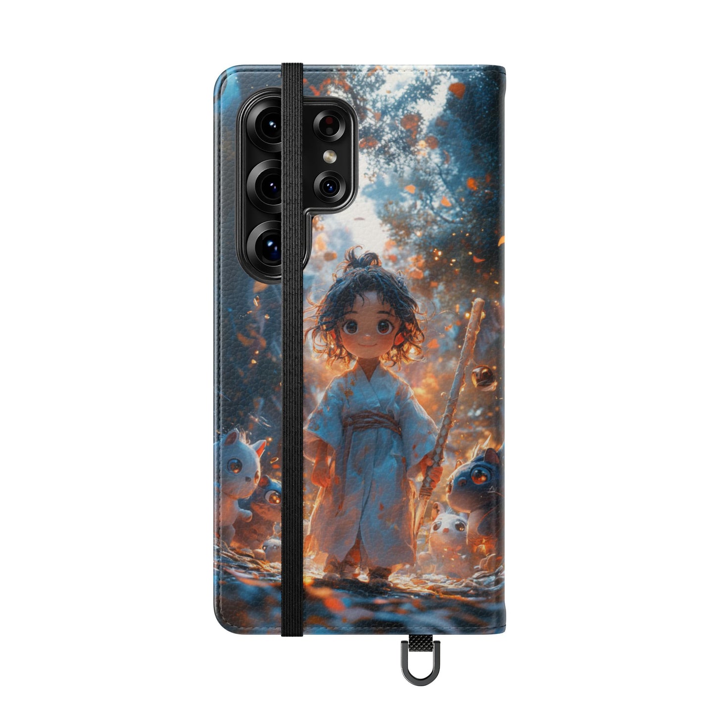 Forest Spirit Child - Wallet Flip Case