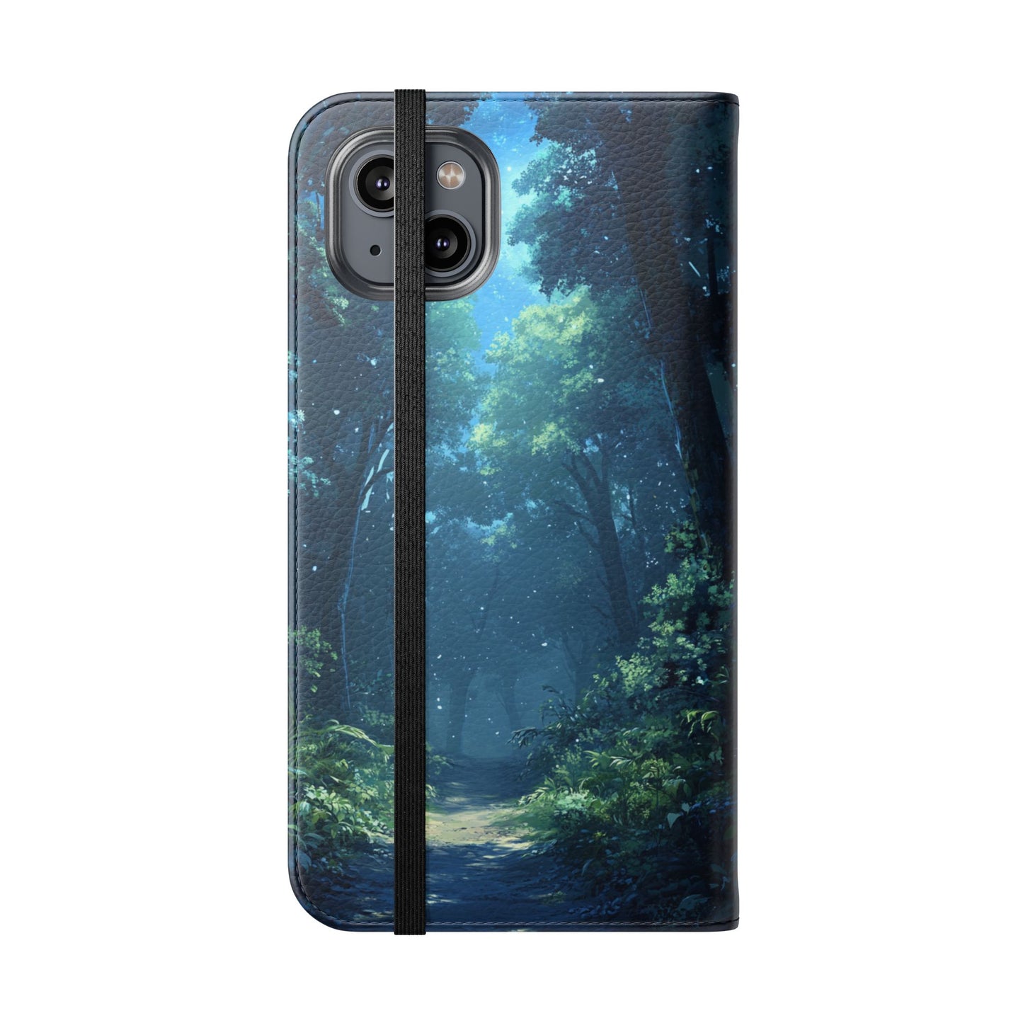 Mystical Forest Path - Wallet Flip Case