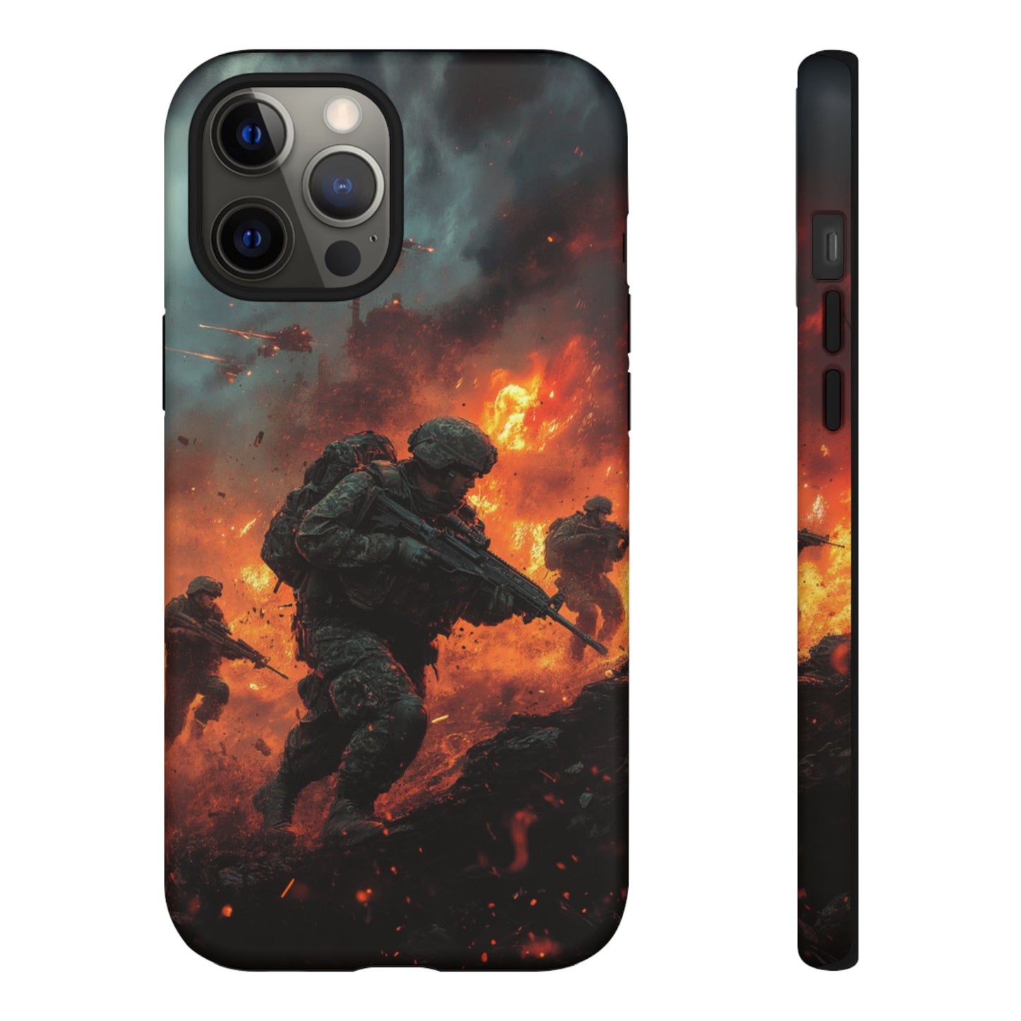 Epic Battlefield Soldier Phone Case - iPhone, Google Pixel, Samsung Galaxy