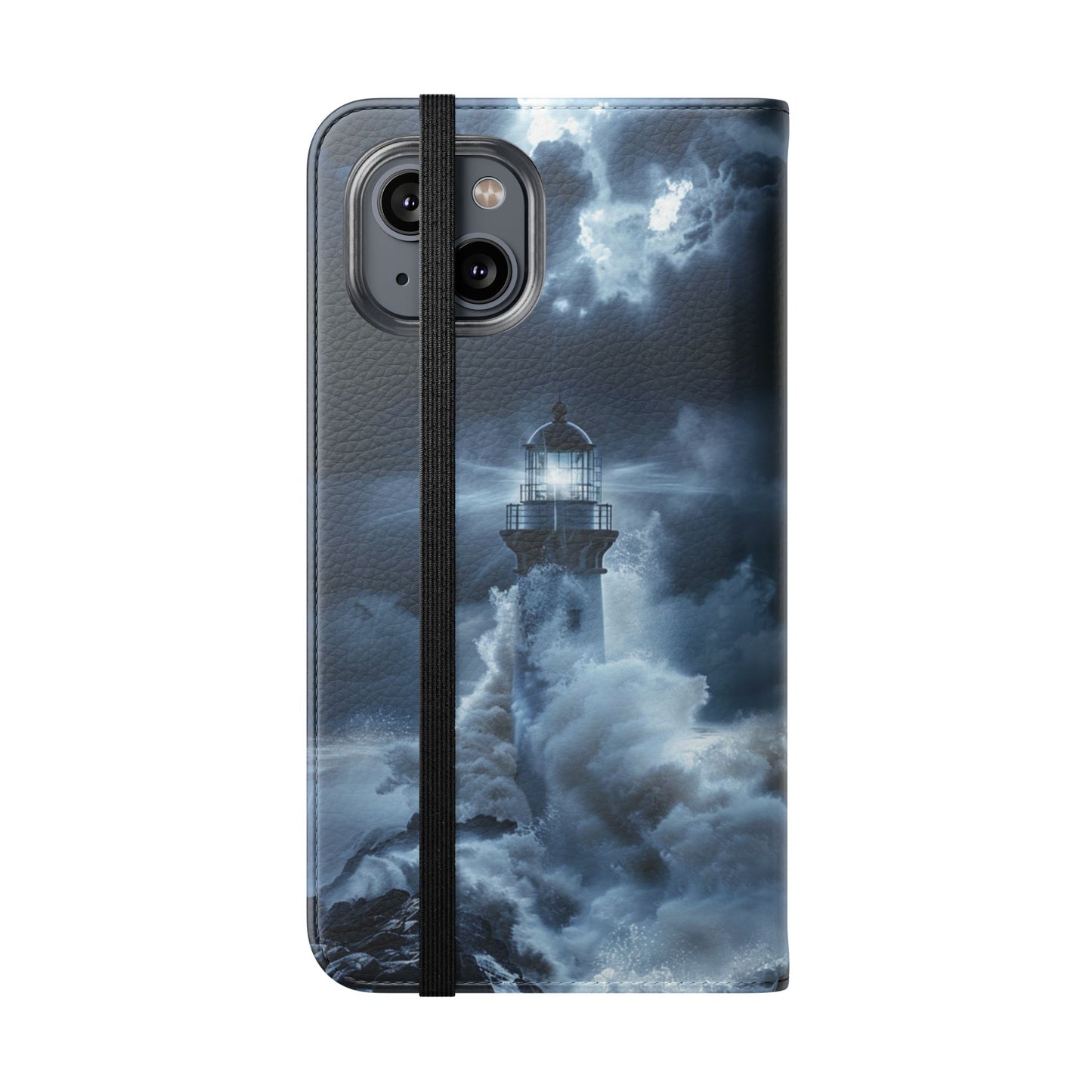 Stormbound Lighthouse - Wallet Flip Case