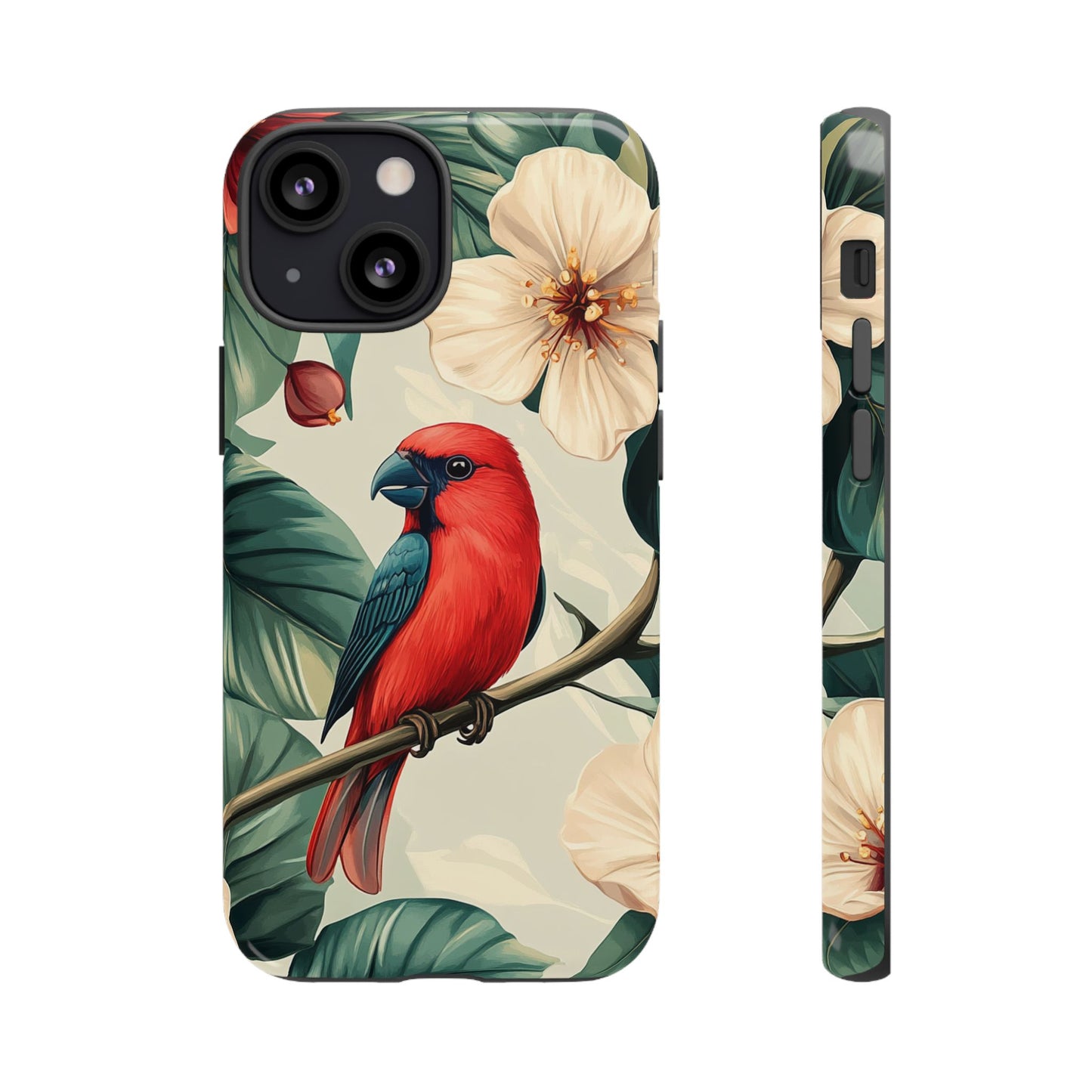 Scarlet Songbird - Tough iPhone Case