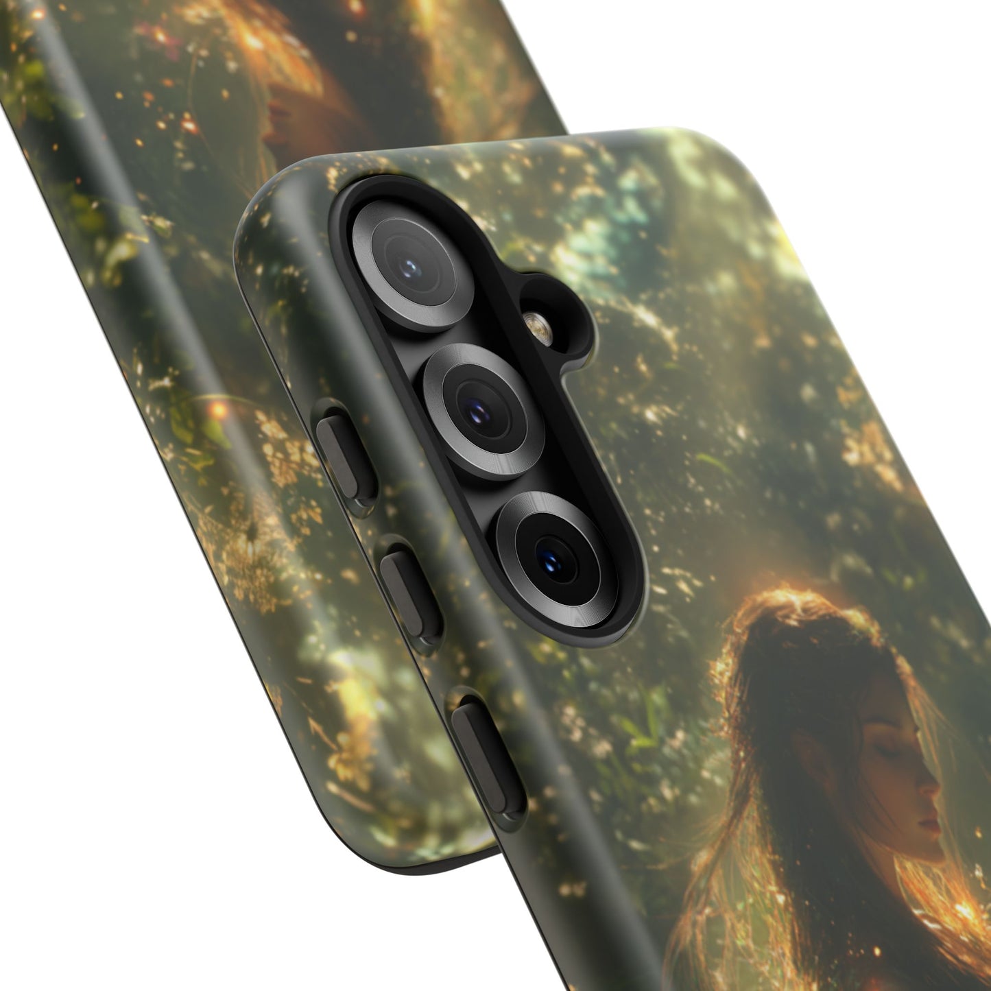 Forest Goddess Golden Light Meadow - Tough Samsung Galaxy Case