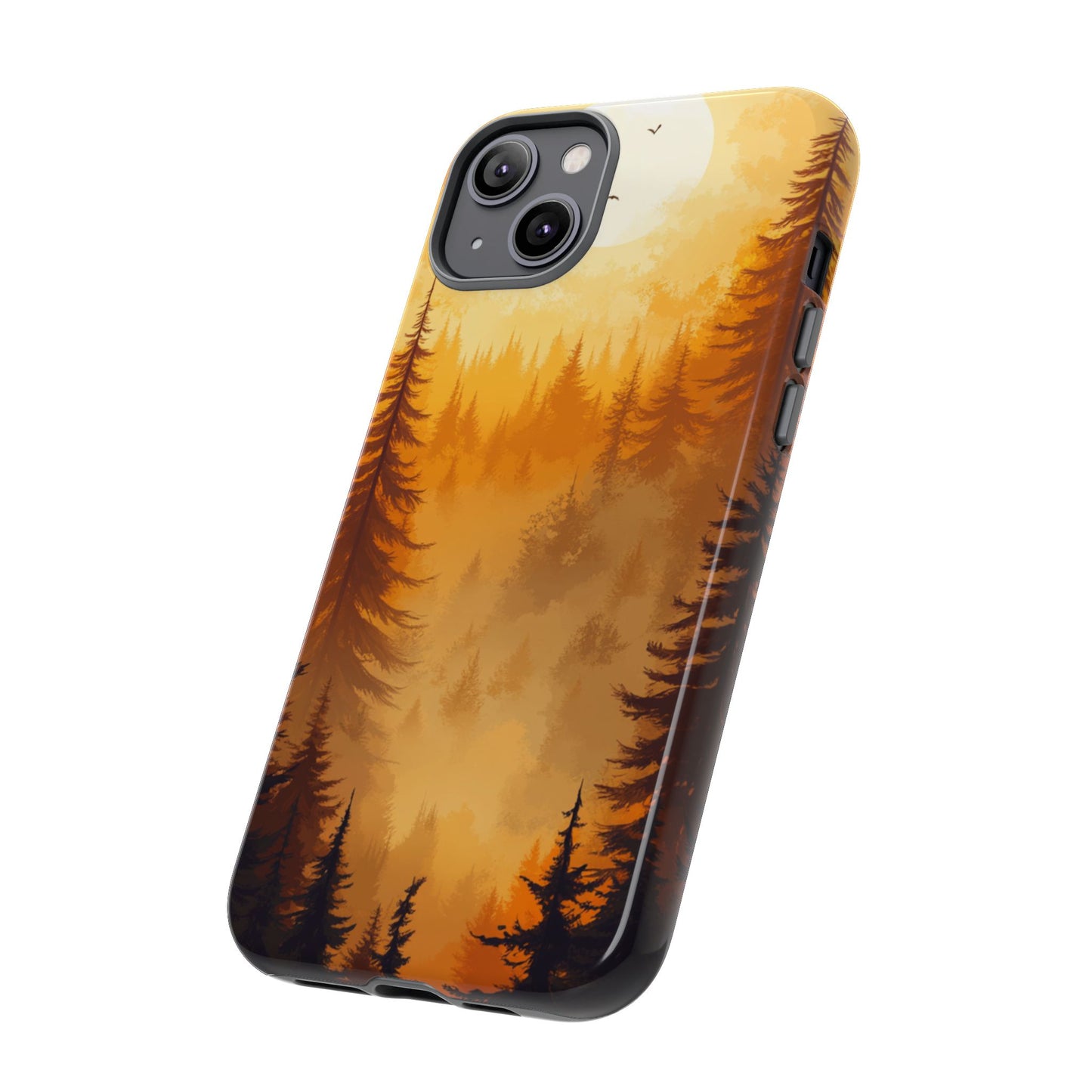 Golden Sunset Forest Phone Case - iPhone, Google Pixel, Samsung Galaxy