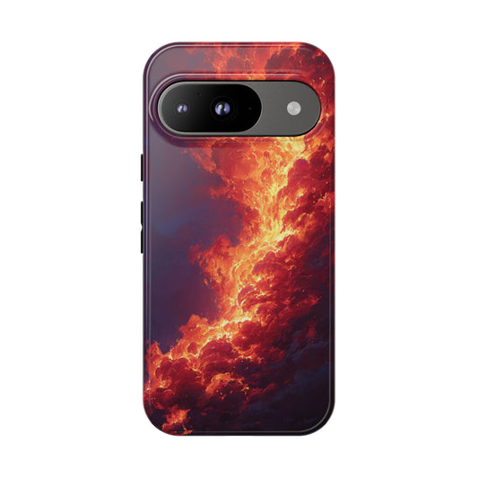 Inferno Sky - Tough Google Pixel Case