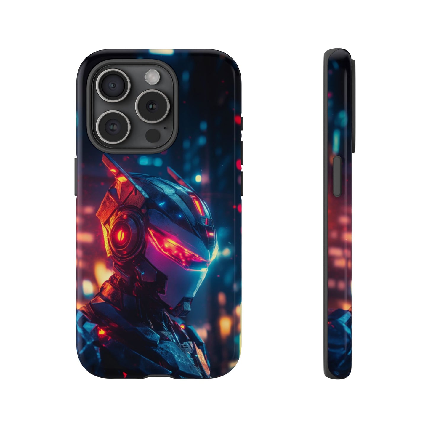 Neon Cyborg - Tough iPhone Case