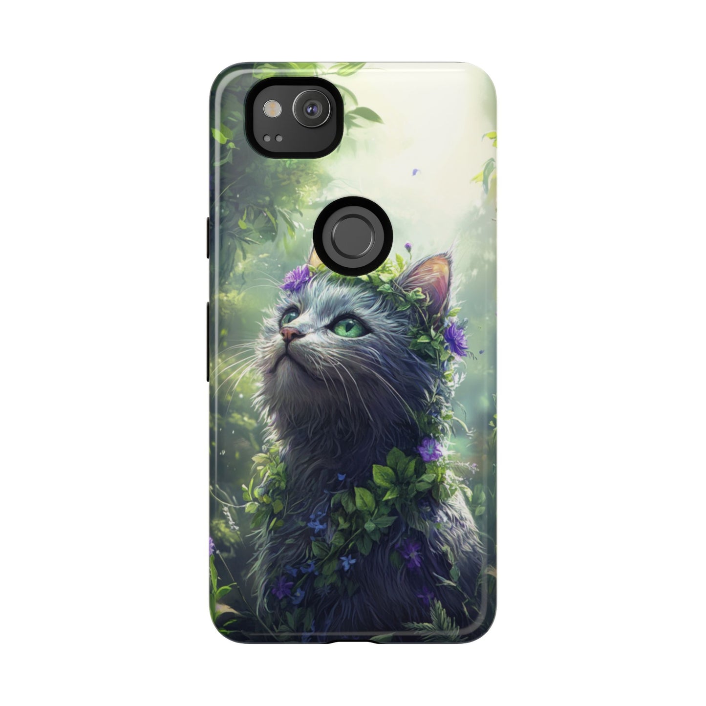 Forest Spirit Cat - Tough Google Pixel Case