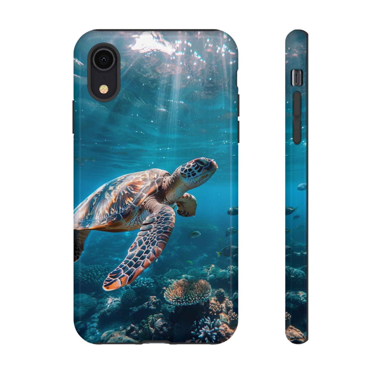 Ocean Guardian Sea Turtle - Tough iPhone Case