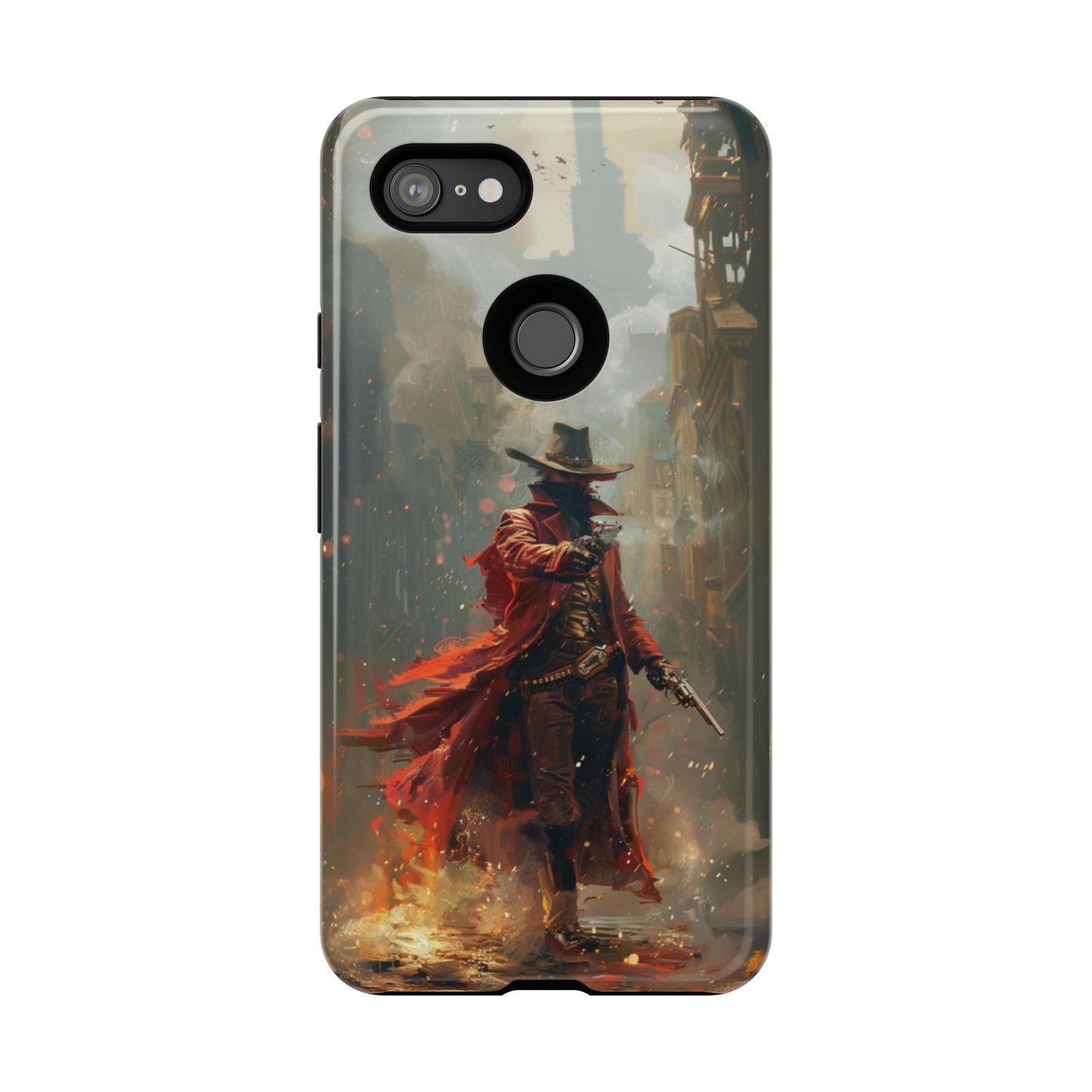 Crimson Gunslinger – Tough Google Pixel Case