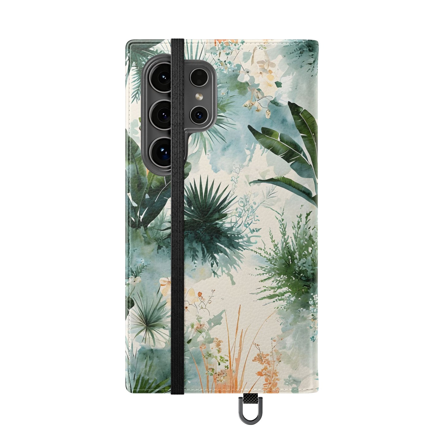 Tropical Botanical Watercolor - Wallet Flip Case