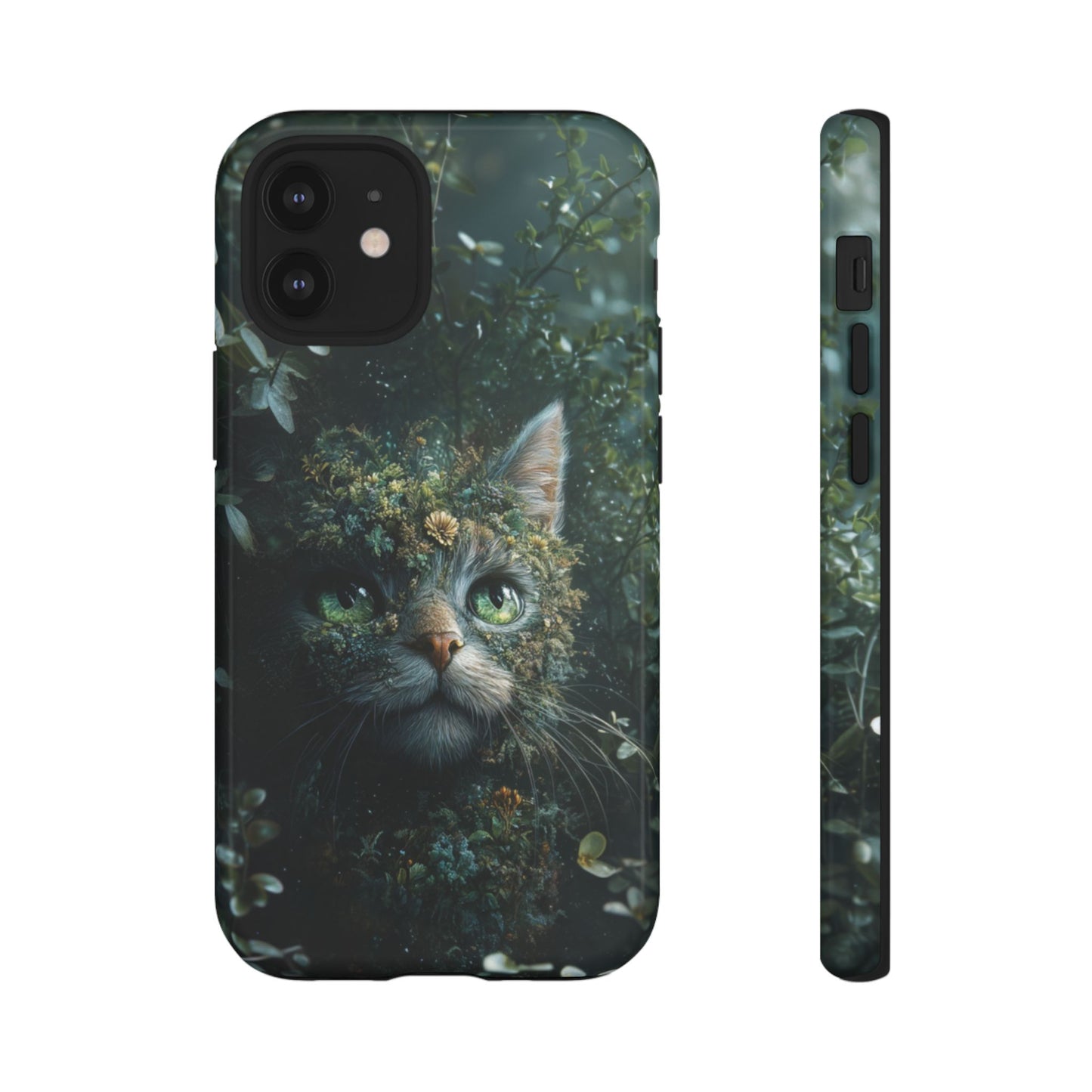 Forest Fantasy Cat Phone Case – iPhone, Google Pixel, Samsung Galaxy