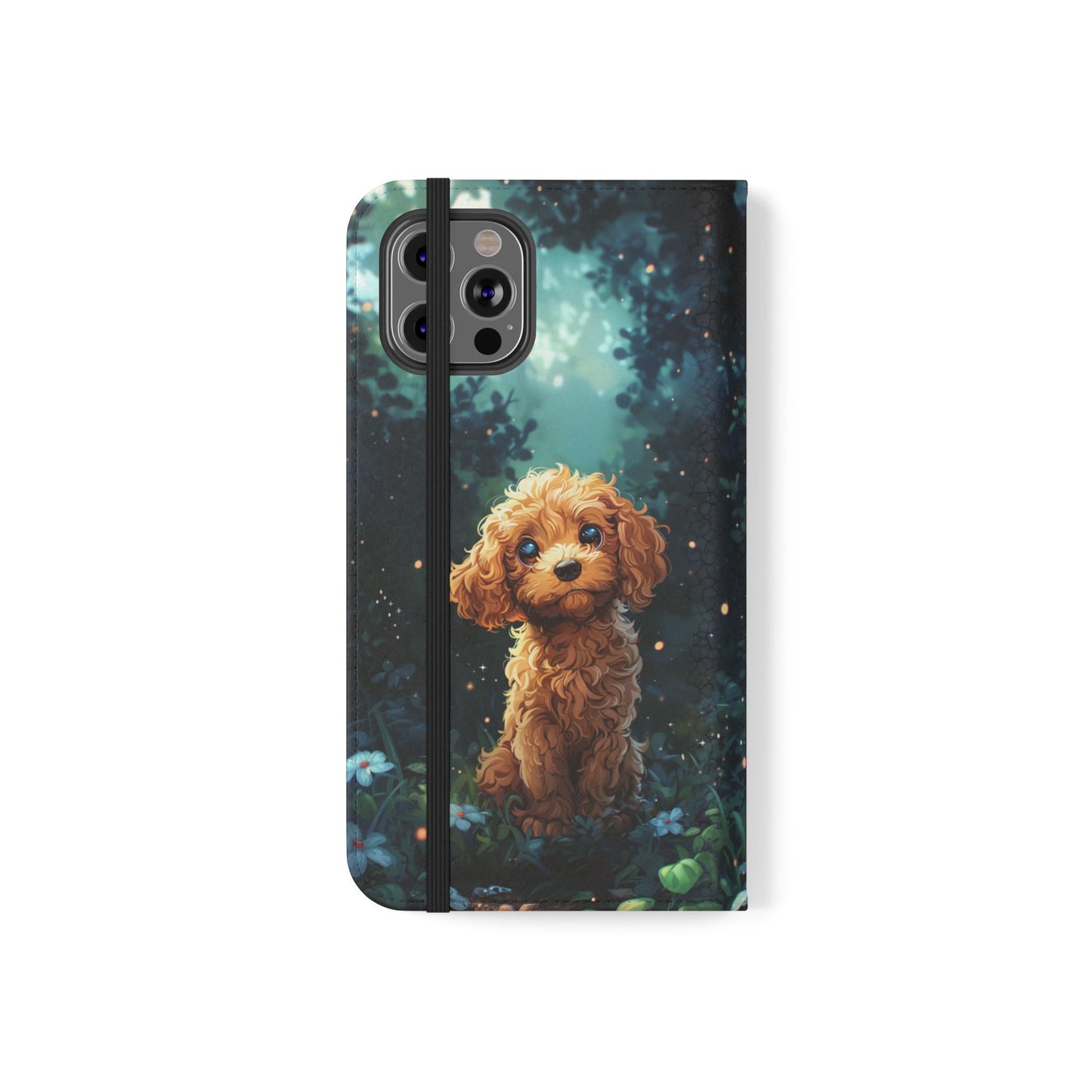 Forest Poodle - Wallet Flip Case
