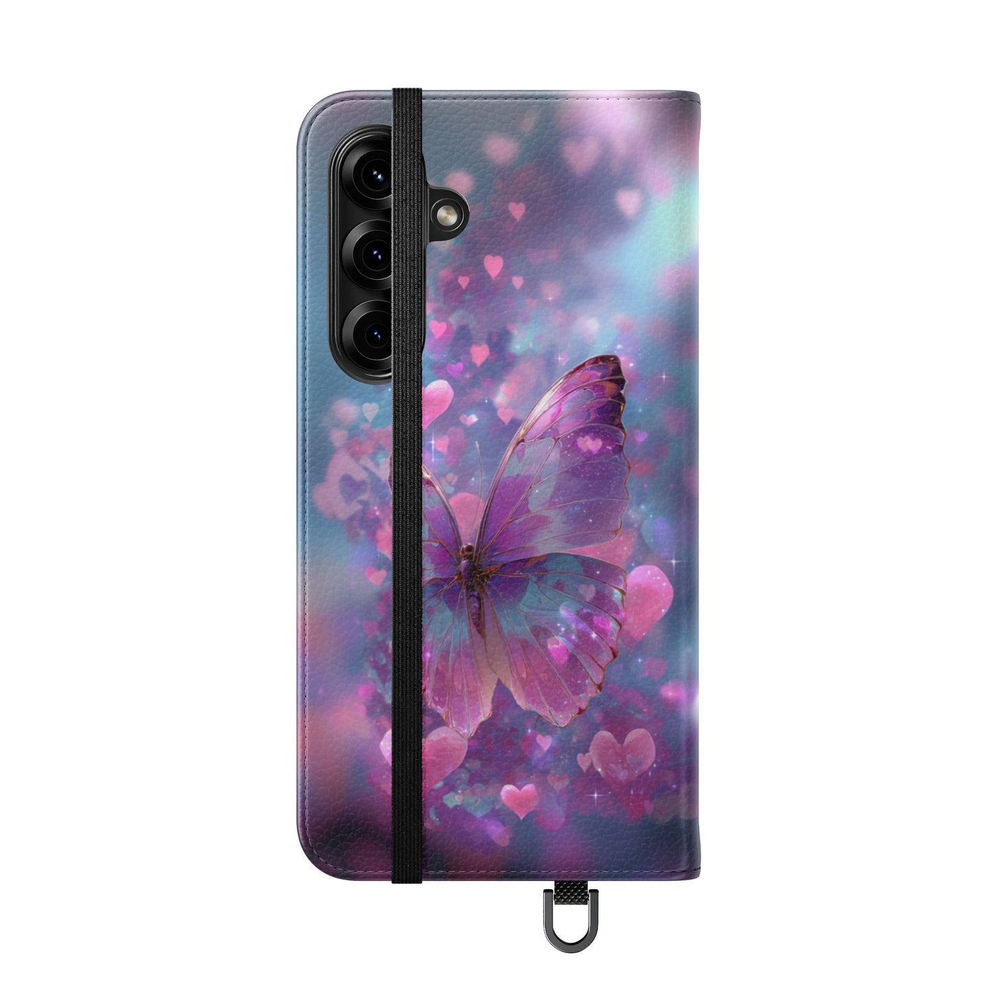 Cupid's Flutter Butterfly - Wallet Flip Case