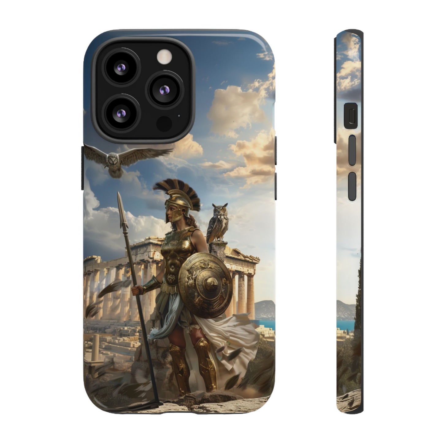 Athena Parthenon Valor - Tough iPhone Case