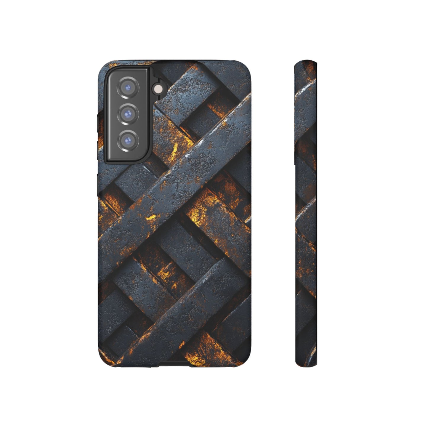 Geometric Interlocking Pattern Phone Case - iPhone, Google Pixel, Samsung Galaxy