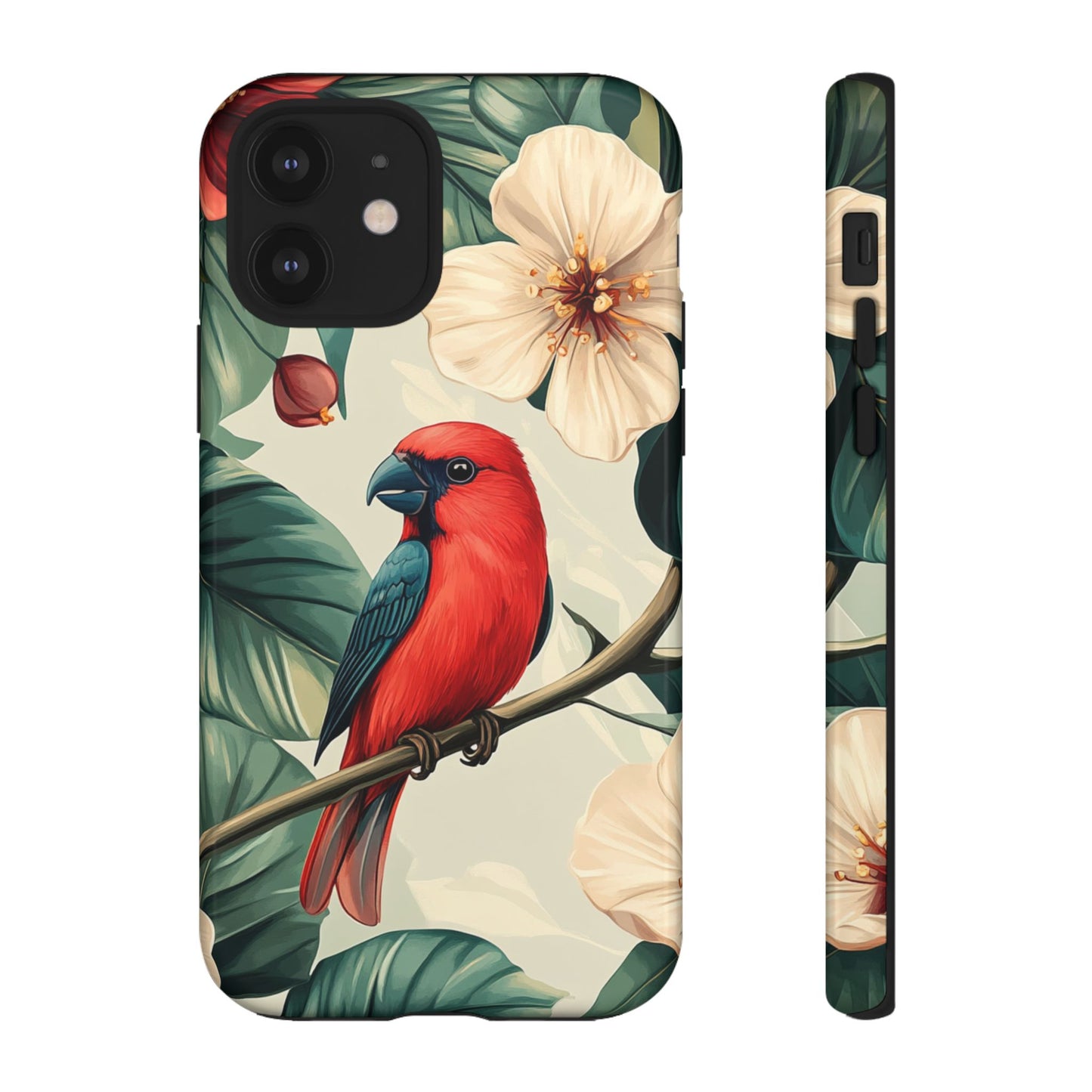 Scarlet Songbird - Tough iPhone Case
