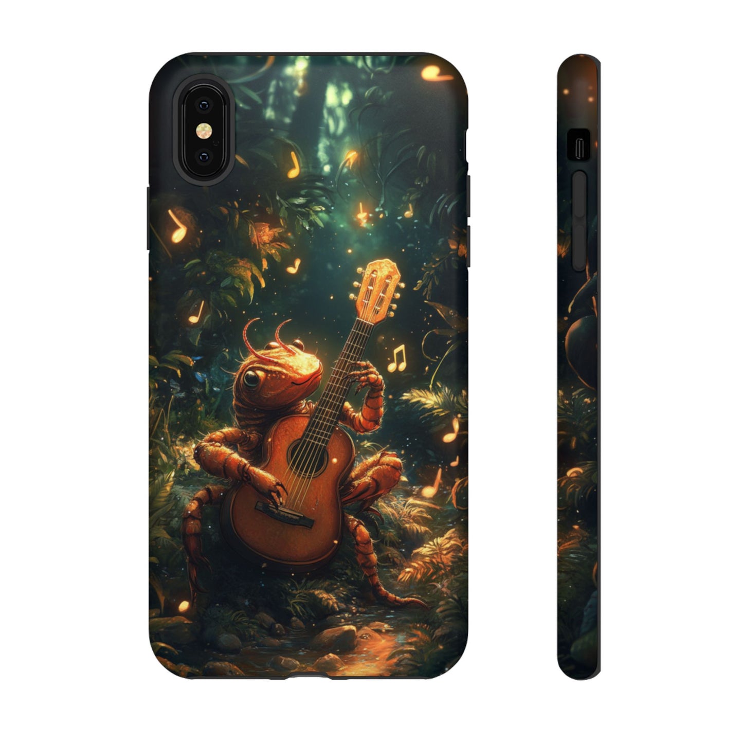 Serenade Forest Guitarist - Tough iPhone Case