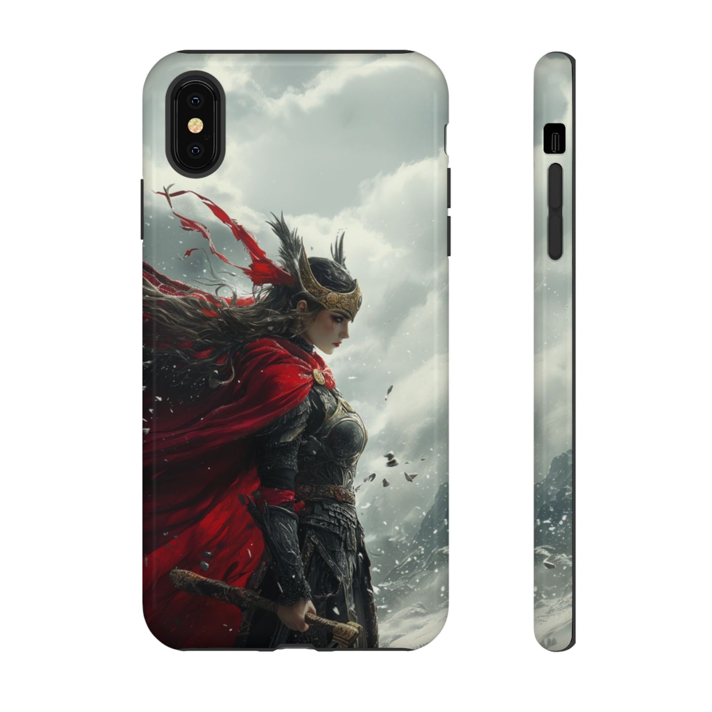 Freya Crimson Valkyrie - Tough iPhone Case