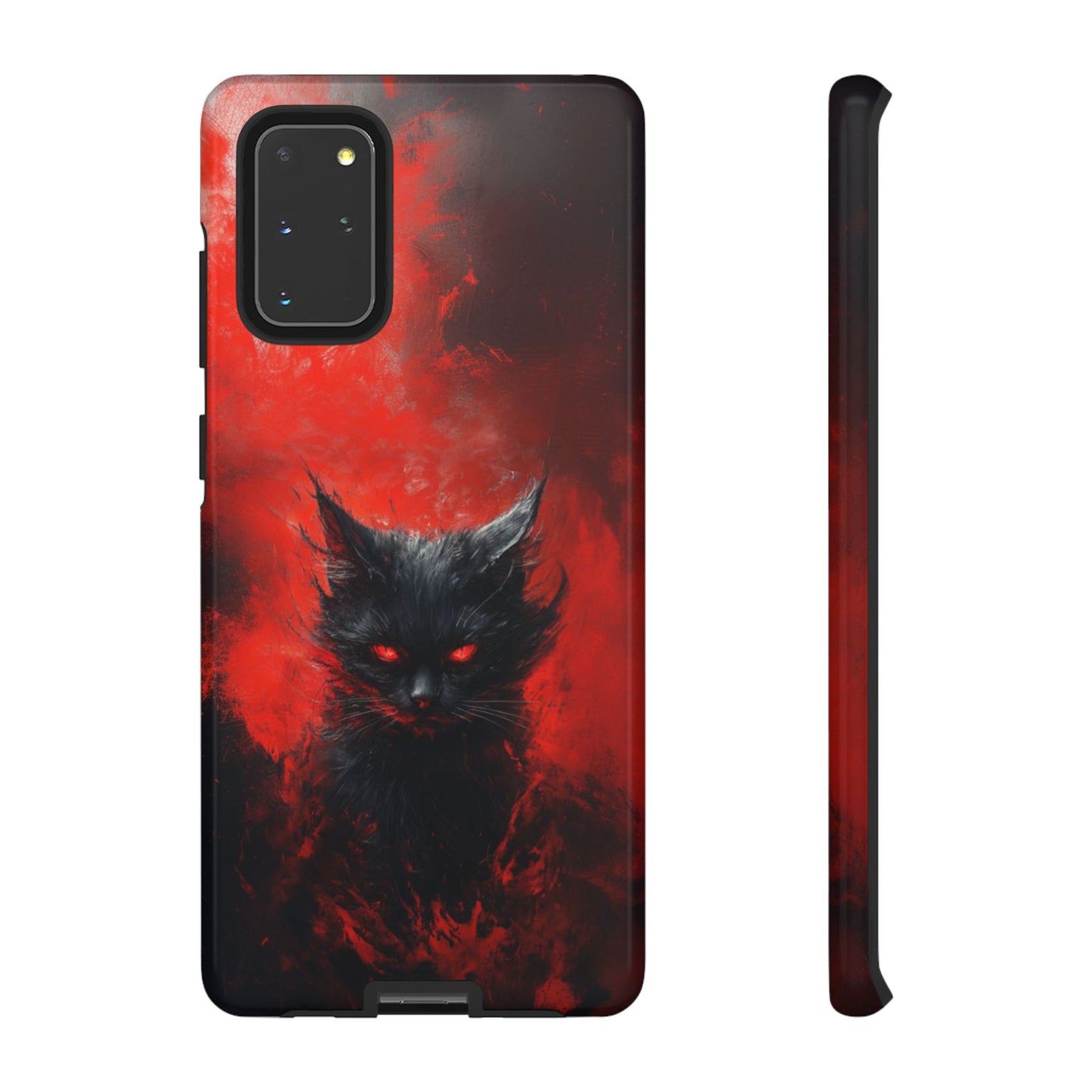 Fire Demon Black Cat - Tough Samsung Galaxy Case